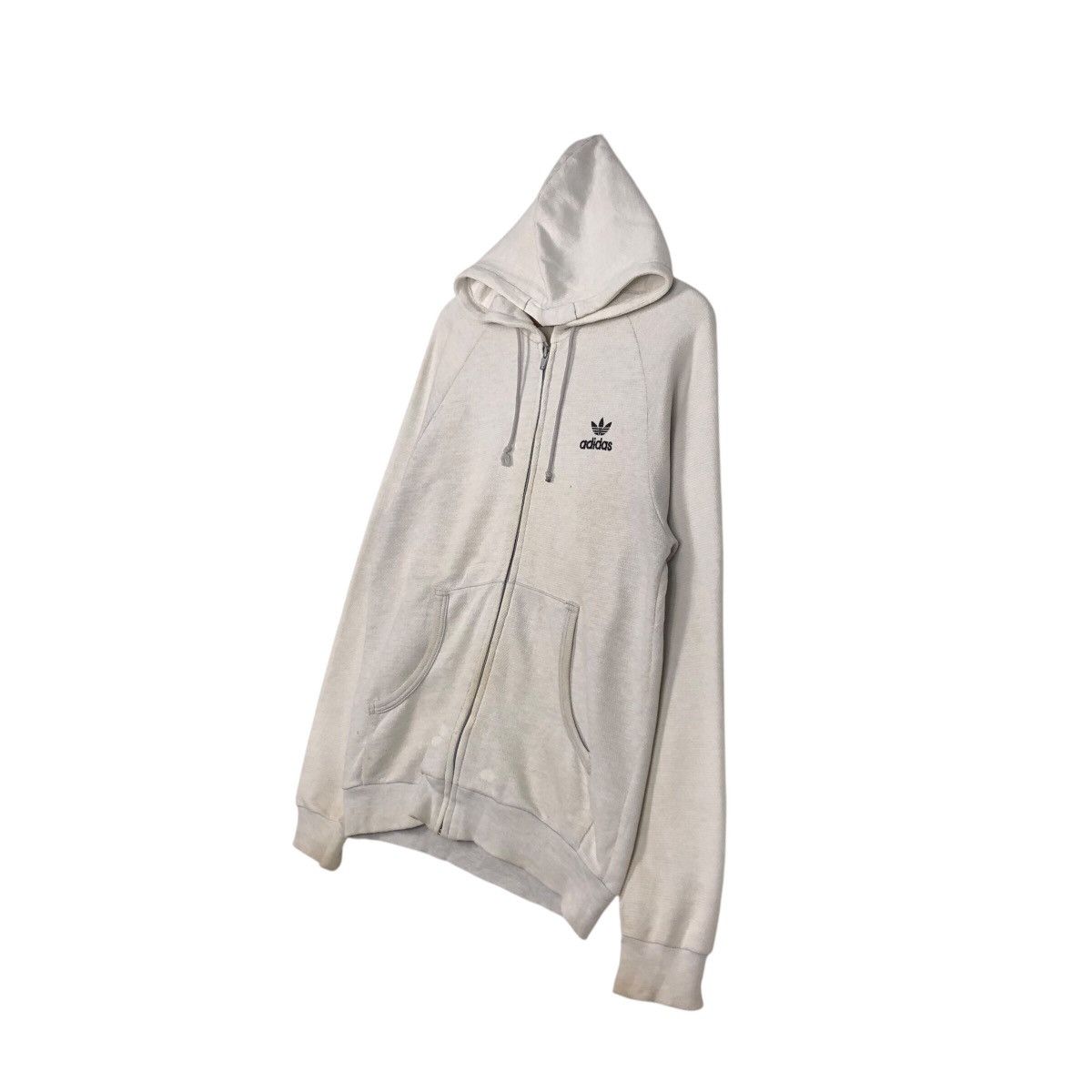 Adidas 📌Vintage Adidas Zipper Hoodie Jacket Size US L / EU 52-54 / 3 - 3 Thumbnail