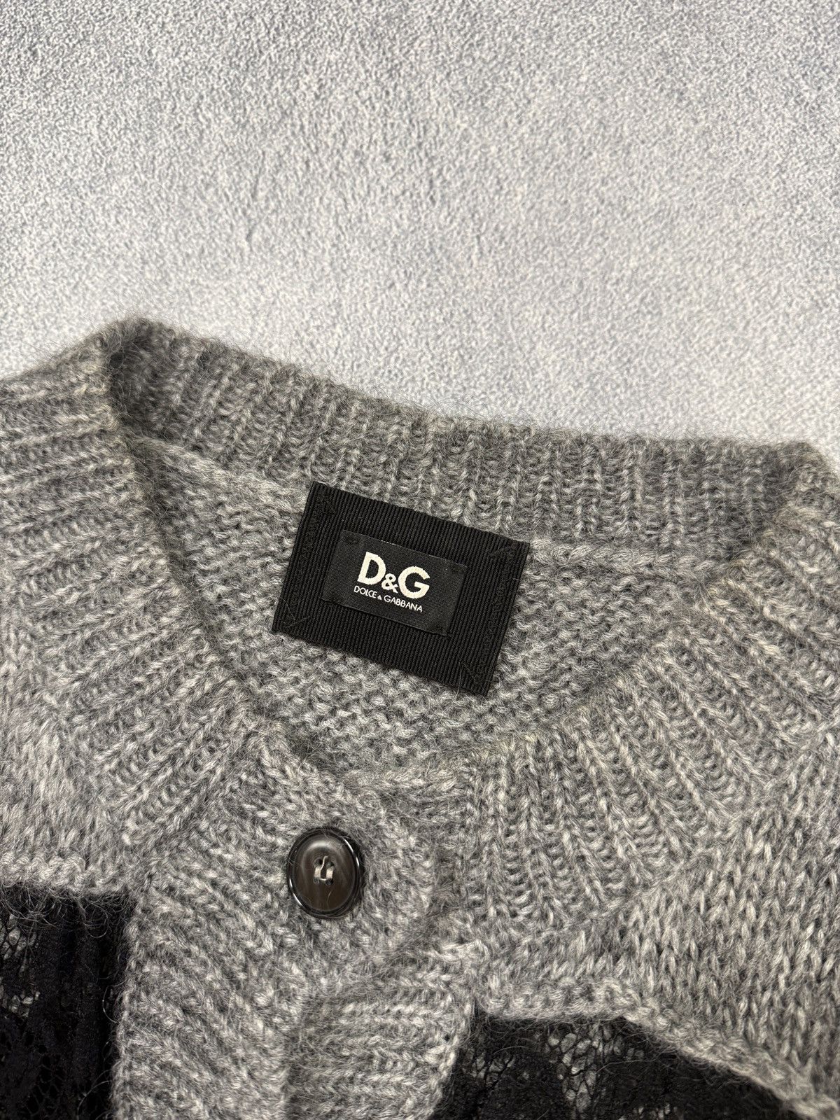 Dolce & Gabbana Dolce&Gabbana sweater knited grey women’s size 46 Size L / US 10 / IT 46 - 6 Thumbnail