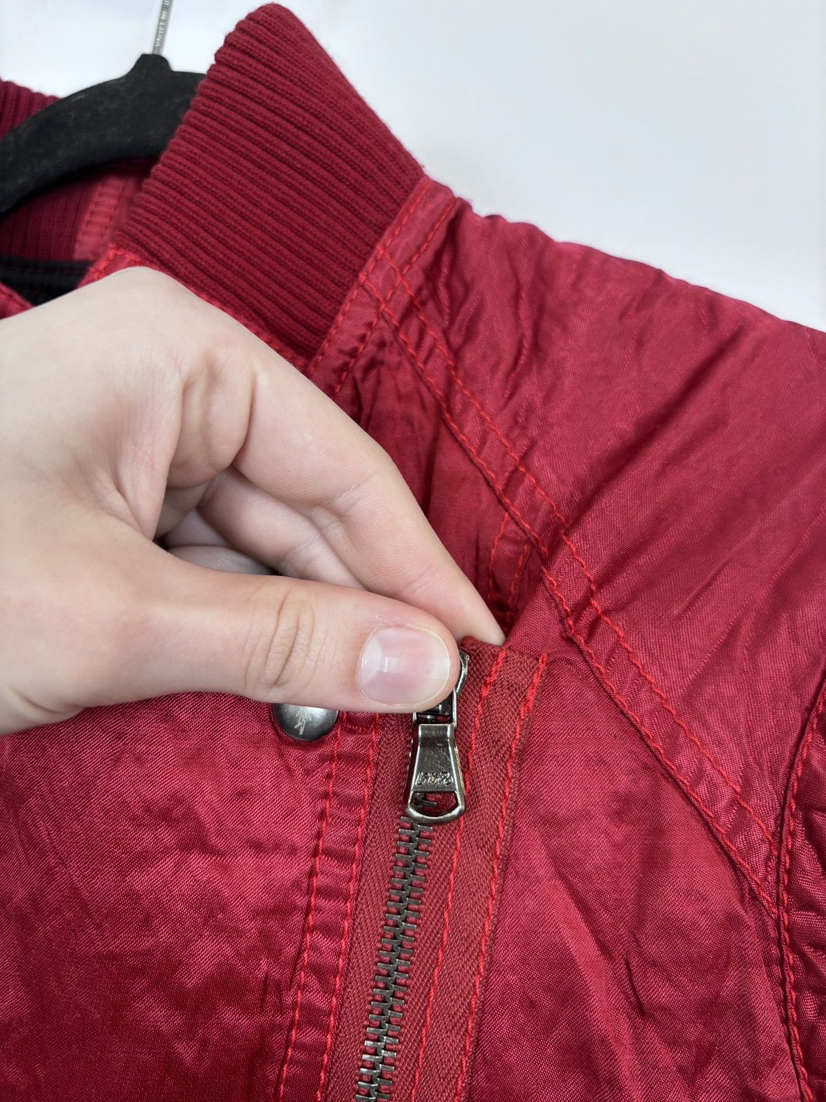 Other Vintage French Archival Women’s Red Vest Gilet Jacket Size M / US 6-8 / IT 42-44 - 8 Thumbnail