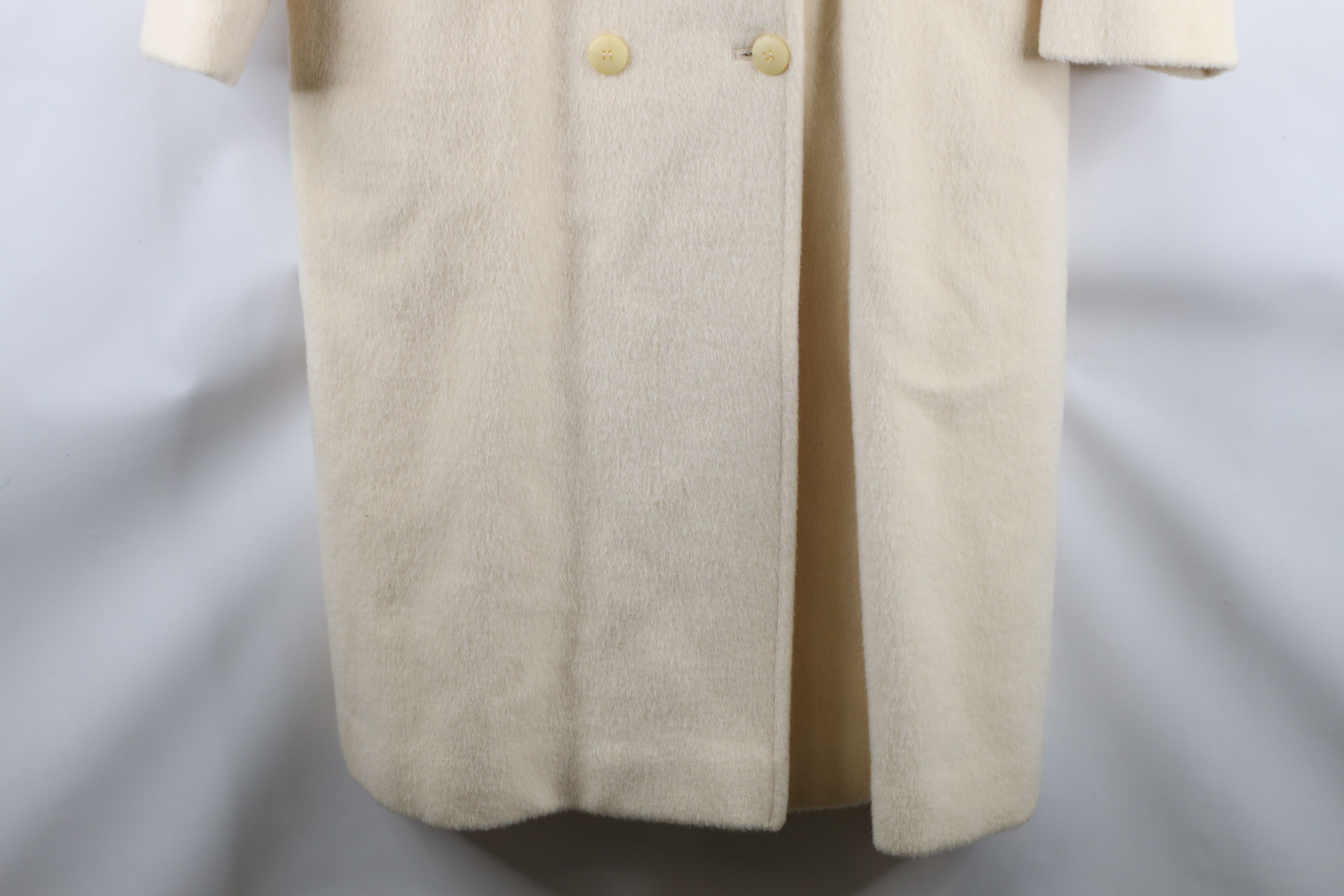 Pendleton × Vintage Vintage 70s Pendleton Wool Trench Coat Jacket Cream USA Size L / US 10 / IT 46 - 4 Thumbnail