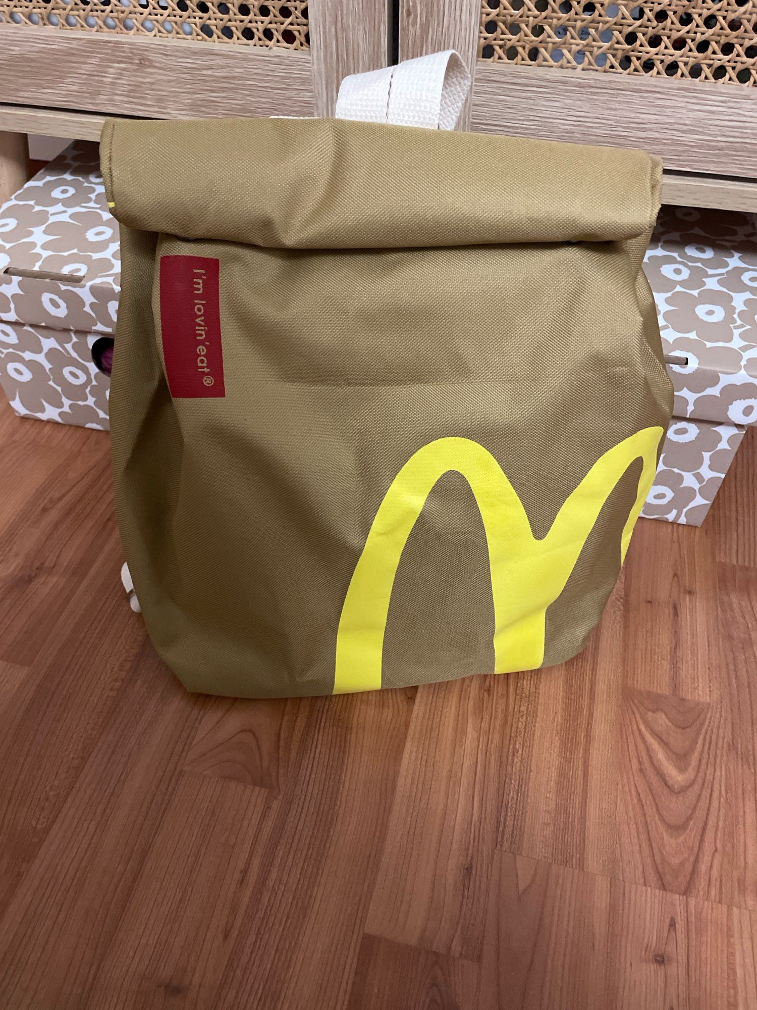 Other McDonalds Bag Nylon Printed Backpack Size ONE SIZE - 4 Thumbnail