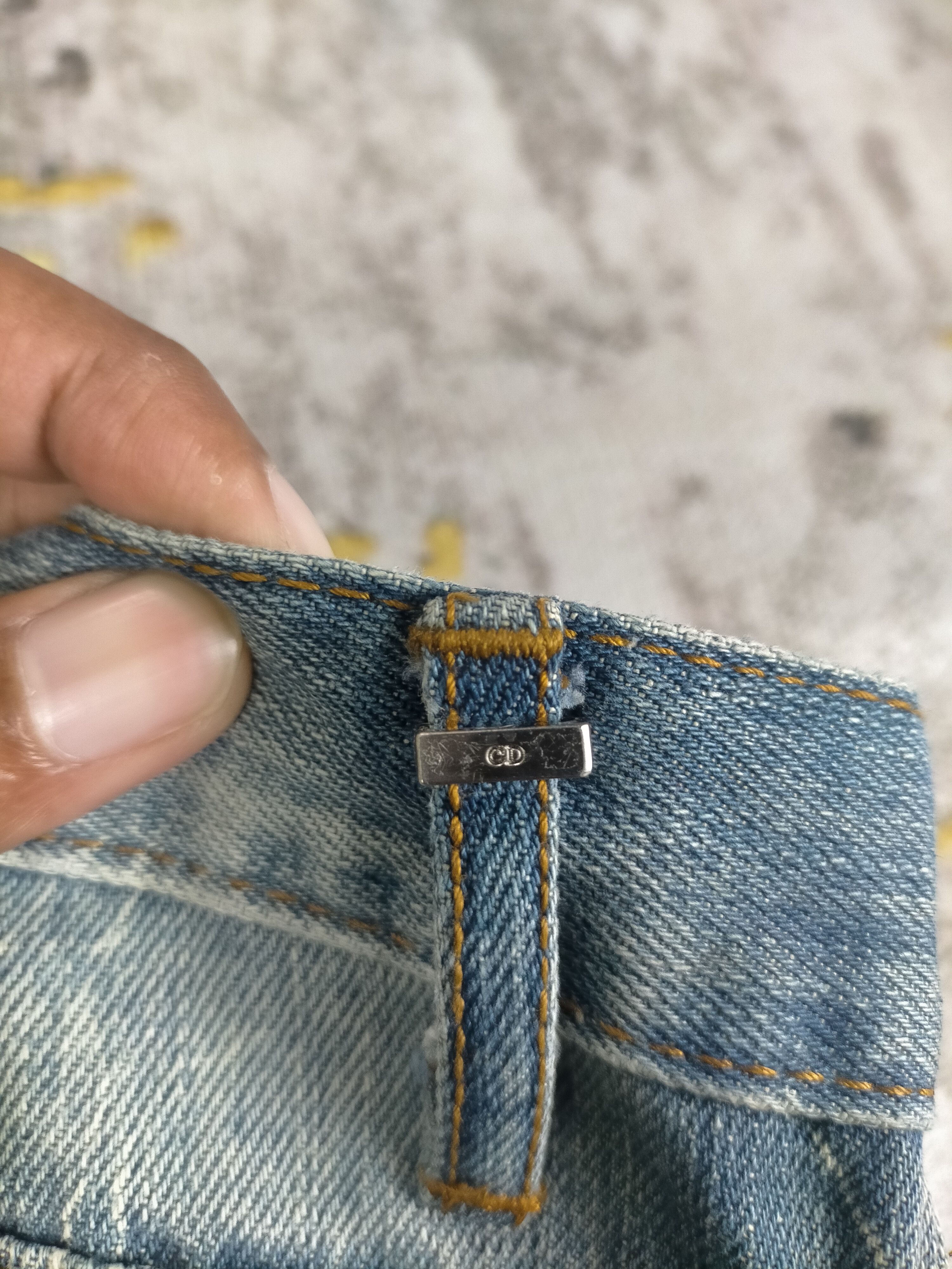 Japanese Brand 🔥 Mudwash Jeans Like Dior Size US 29 - 8 Thumbnail