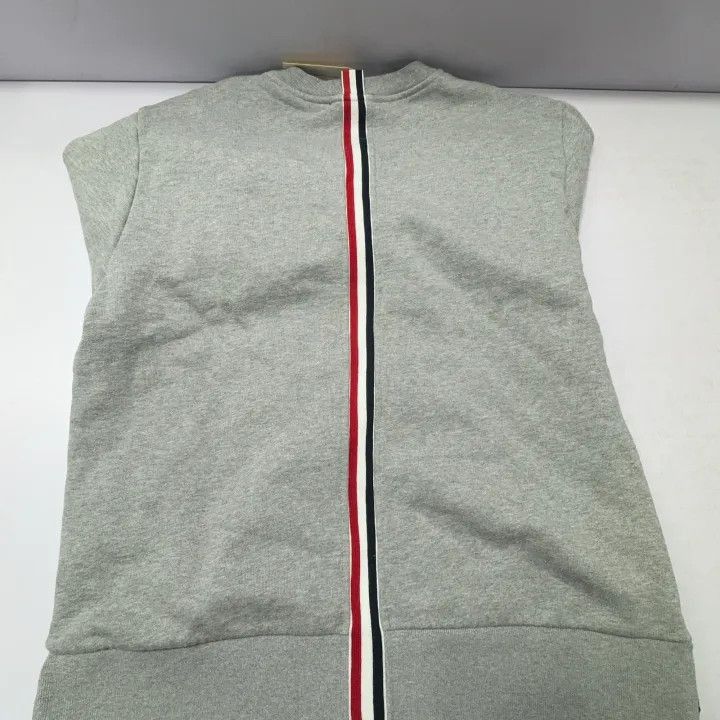 Thom Browne Thom Browne Gray Long Sleeve Sweatshirt for Men -2507 Size US L / EU 52-54 / 3 - 1 Thumbnail