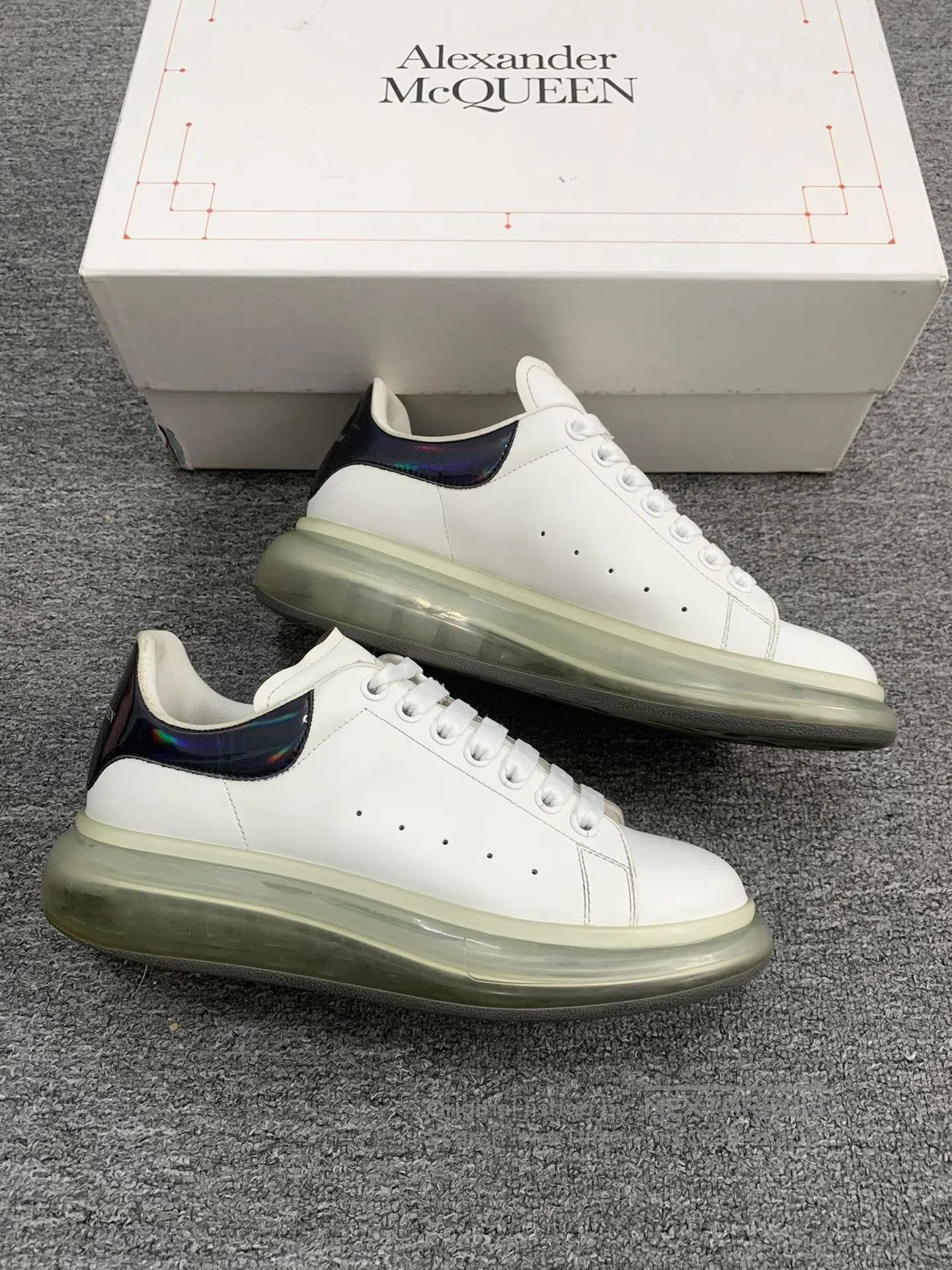 McQ Alexander McQueen Alexander McQueen Classic White Thick Sole. Size US 8 / EU 41 - 4 Thumbnail
