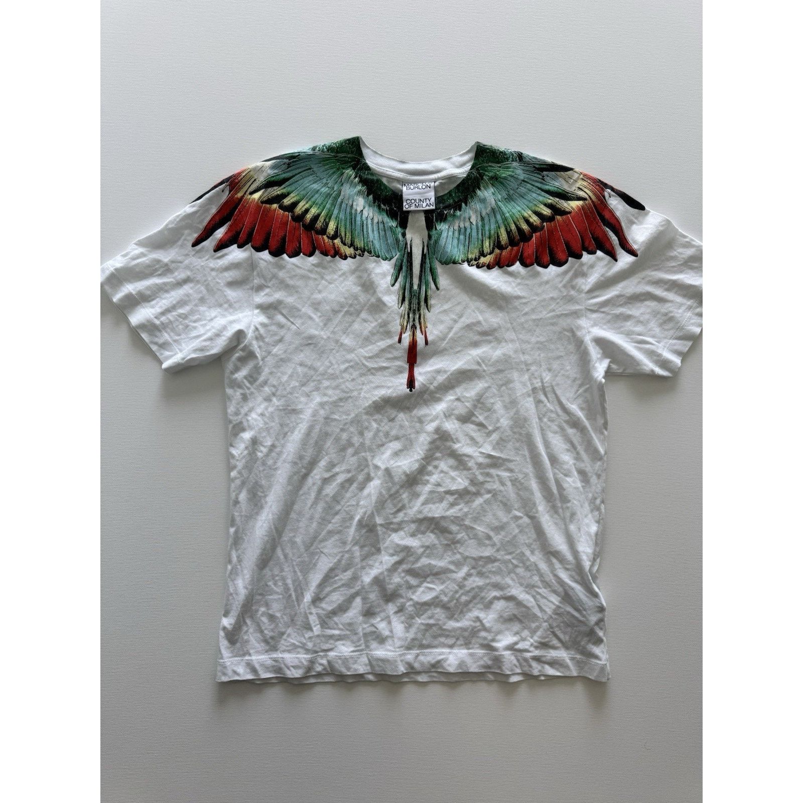 Marcelo Burlon Marcelo Burlon County of Milan Graphic Tee shirt XS Size US XS / EU 42 / 0 - 1 Thumbnail