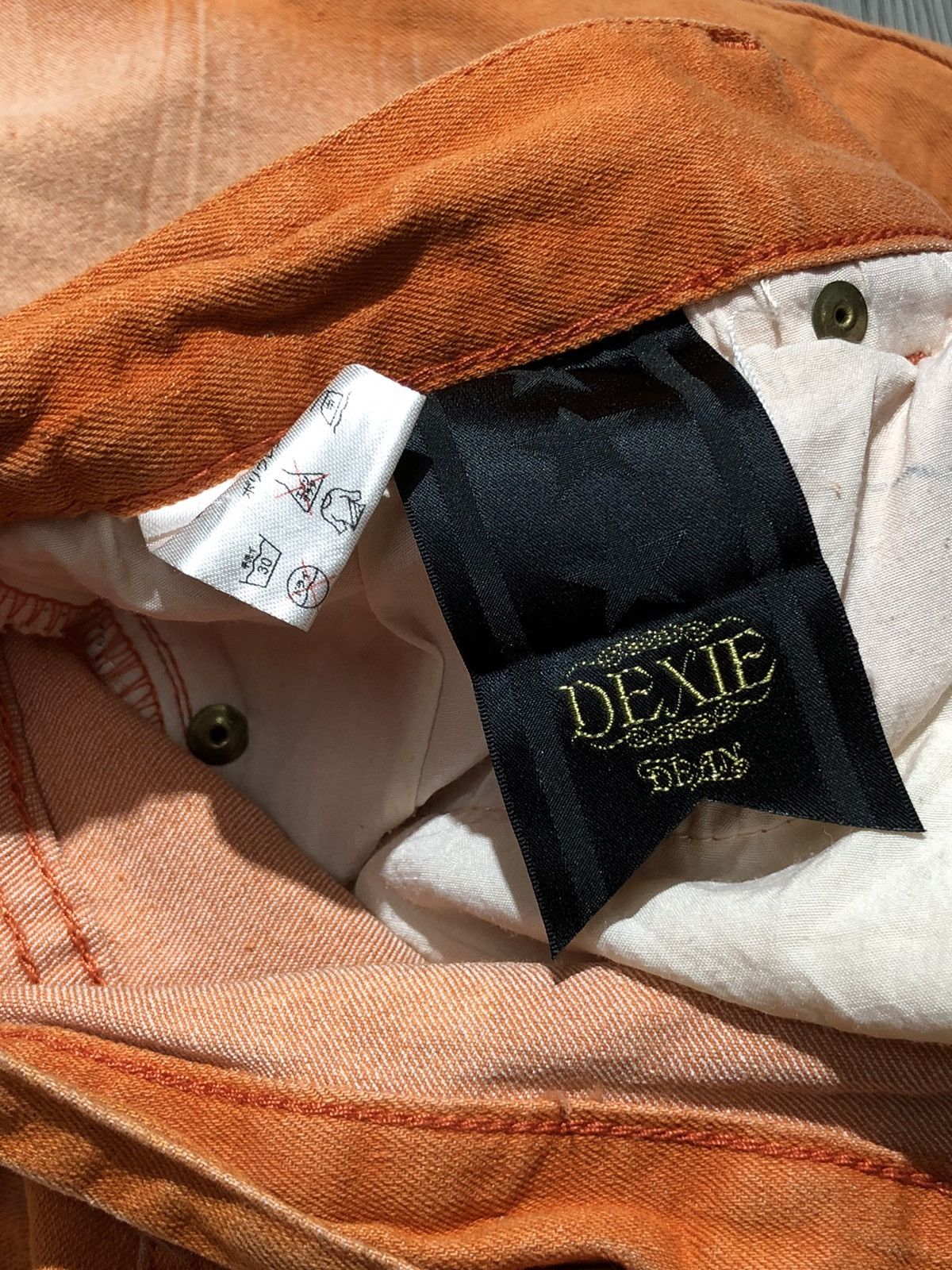 Designer × Japanese Brand × Vintage Y2k Flare Dexie Dean Jeans Size 42" / US 20 - 9 Thumbnail