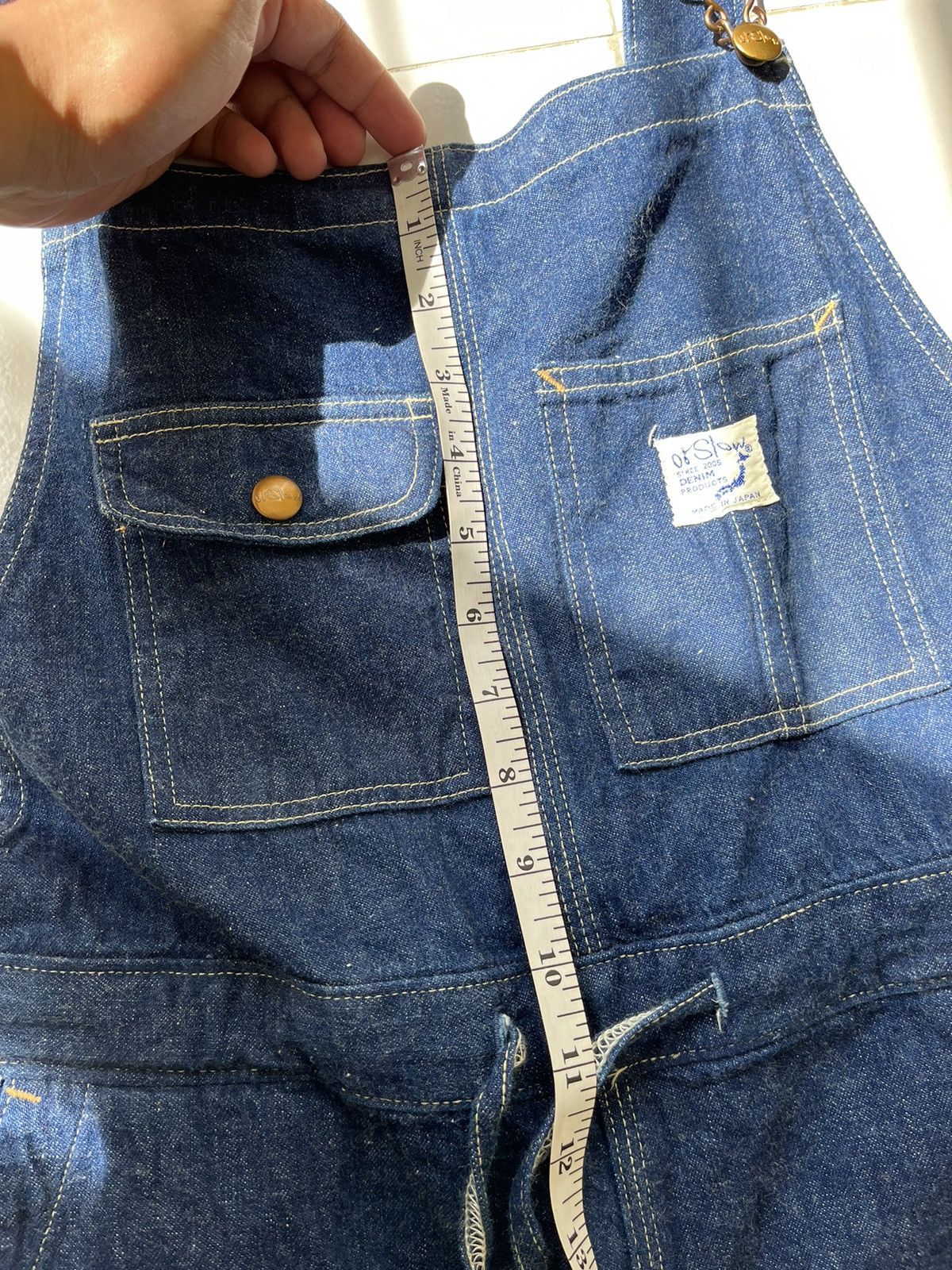 Japanese Brand × Orslow Orslow Wide Leg Overall Size 28" / US 6 / IT 42 - 9 Thumbnail