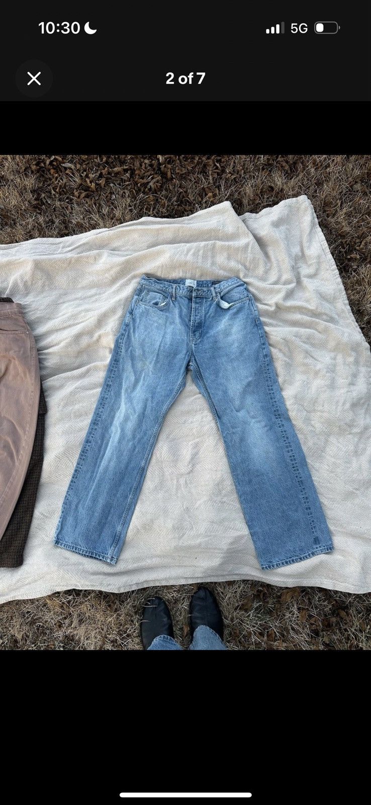 Other I And Me Selvedge Wide Leg Denim marked 34x32 Size US 34 / EU 50 - 3 Thumbnail