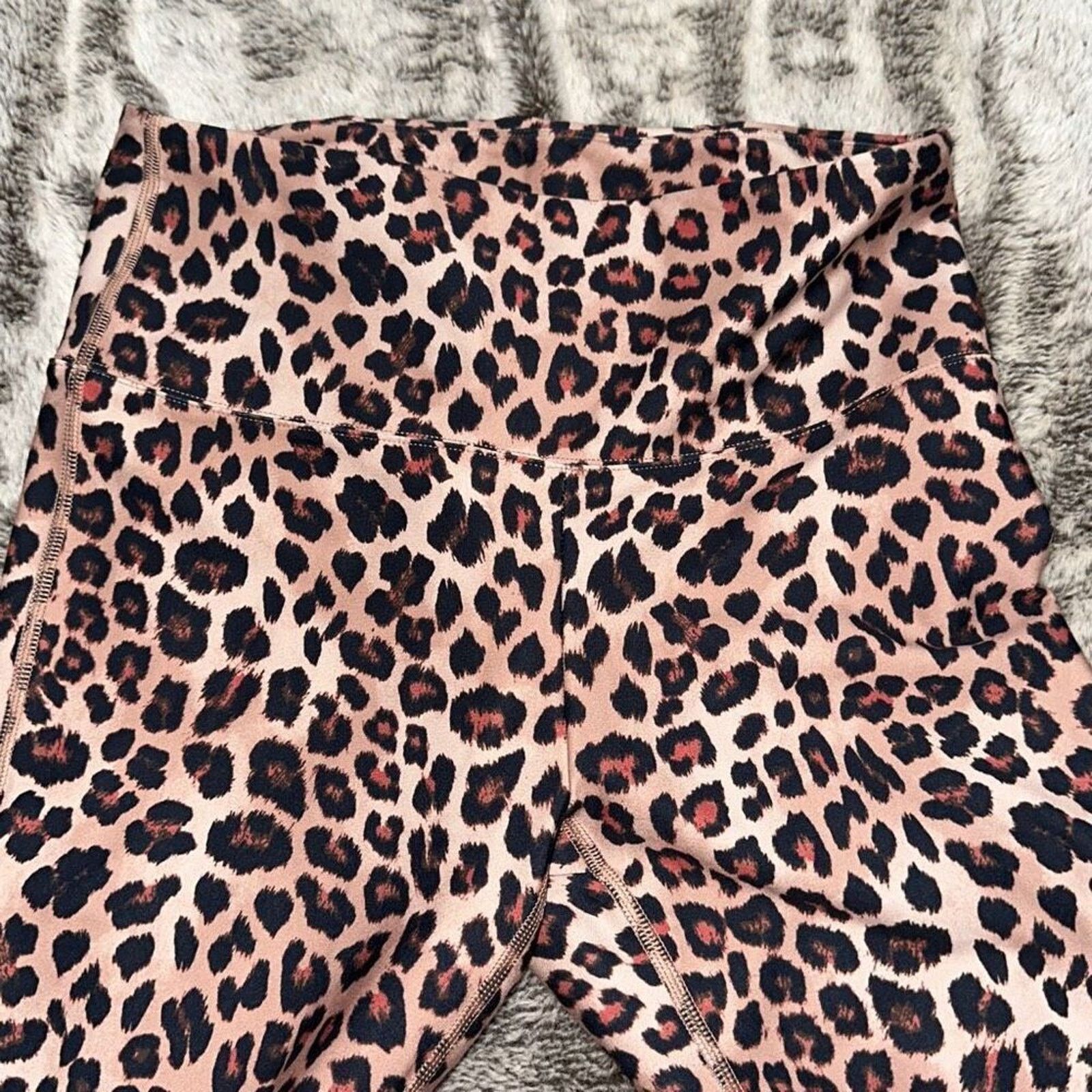 Other Summer Salt Animal Print Cheetah Leggings | Sz 4 Size 27" / US 4 / IT 40 - 3 Thumbnail