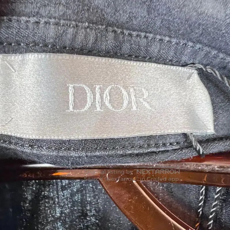 Dior Dior Black Cotton Long Sleeve Shirt . Size US L / EU 52-54 / 3 - 3 Thumbnail