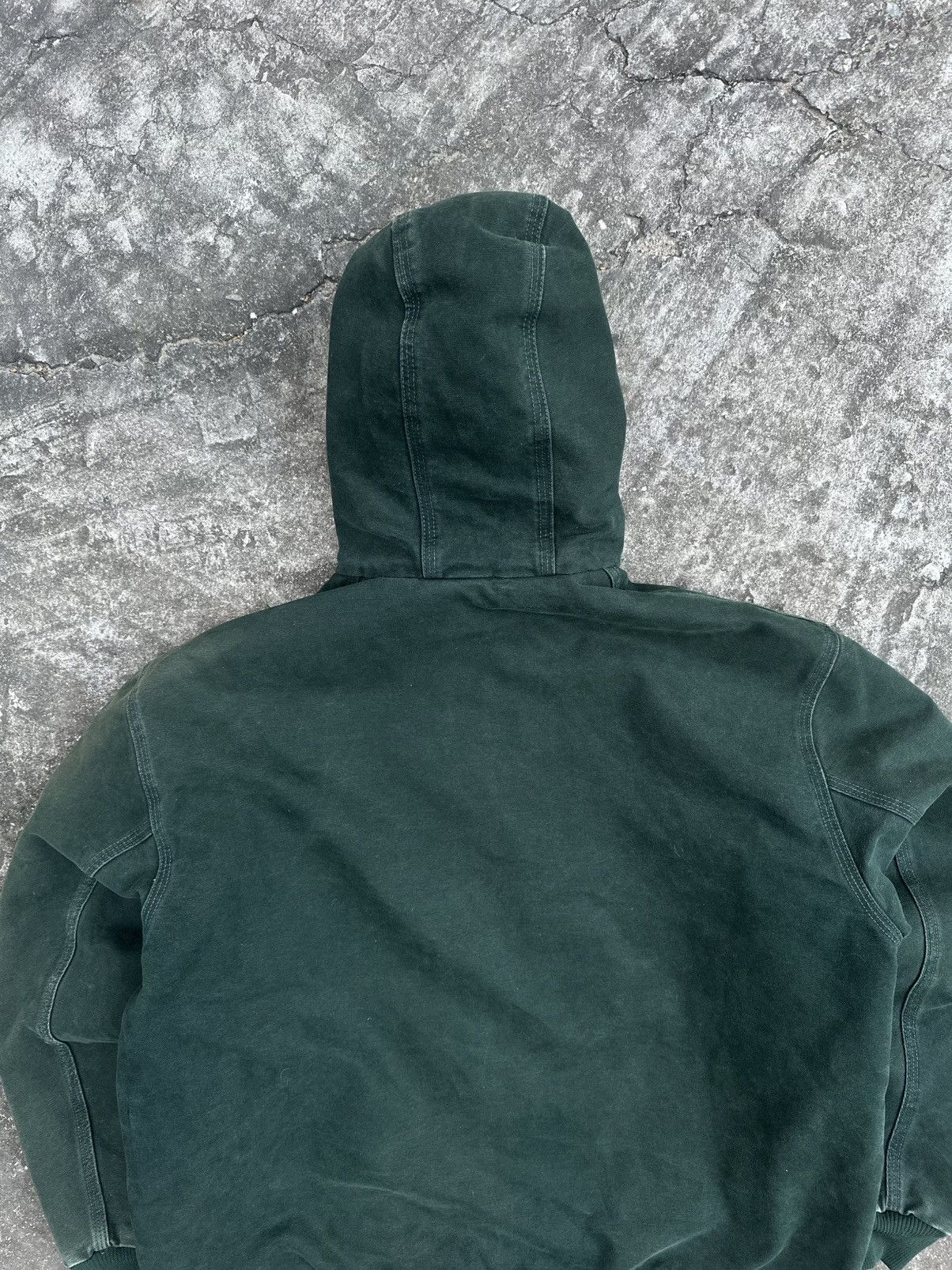 Carhartt Rare! Crazy Vintage Y2K Carhartt J130 SPC Hooded Jacket Size US XL / EU 56 / 4 - 9 Thumbnail