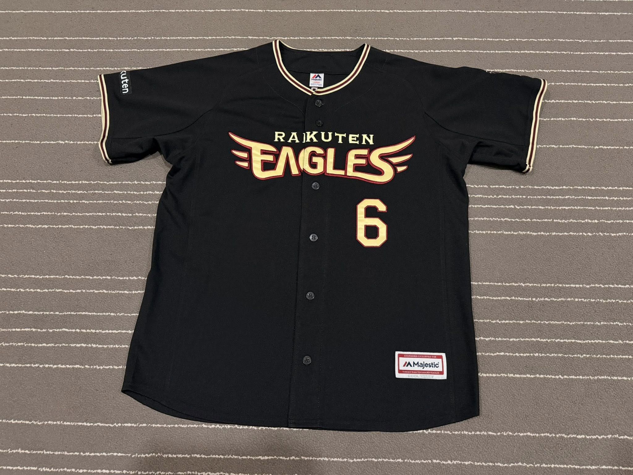 Majestic Rakuten eagles fujita 6 X majestic M 3339 Size US M / EU 48-50 / 2 - 3 Thumbnail
