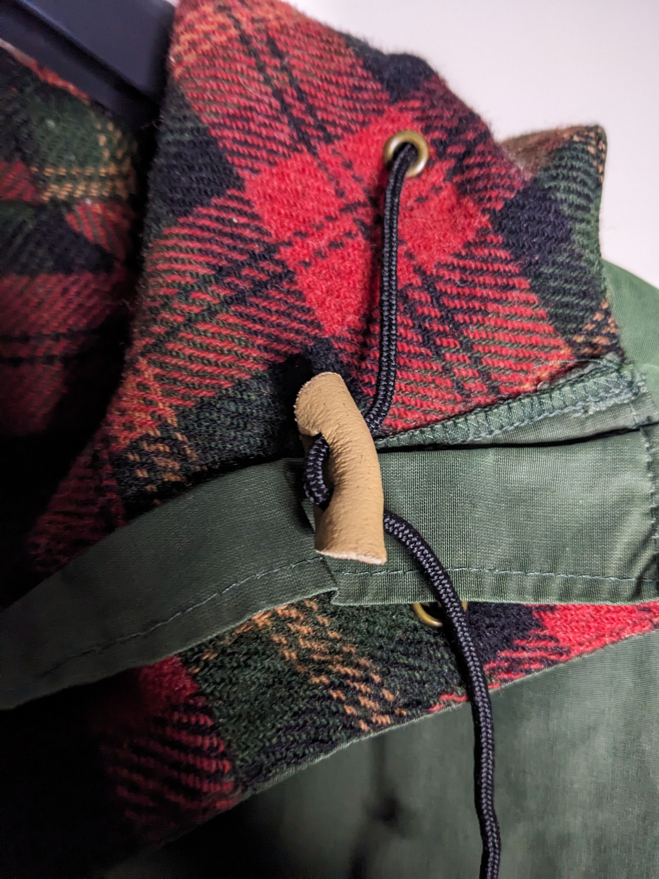 Woolrich Woolen Mills VTG Woolrich Mountain Parka Jacket Medium Nylon Wool Plaid Size US M / EU 48-50 / 2 - 9 Thumbnail