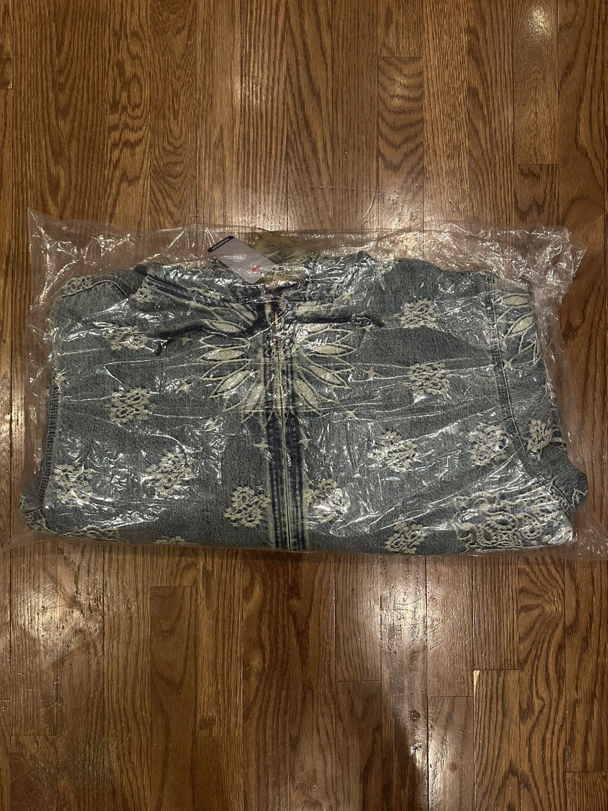 Supreme Supreme Bandana Jacquard Denim Hooded Work Jacket Size US L / EU 52-54 / 3 - 1 Thumbnail