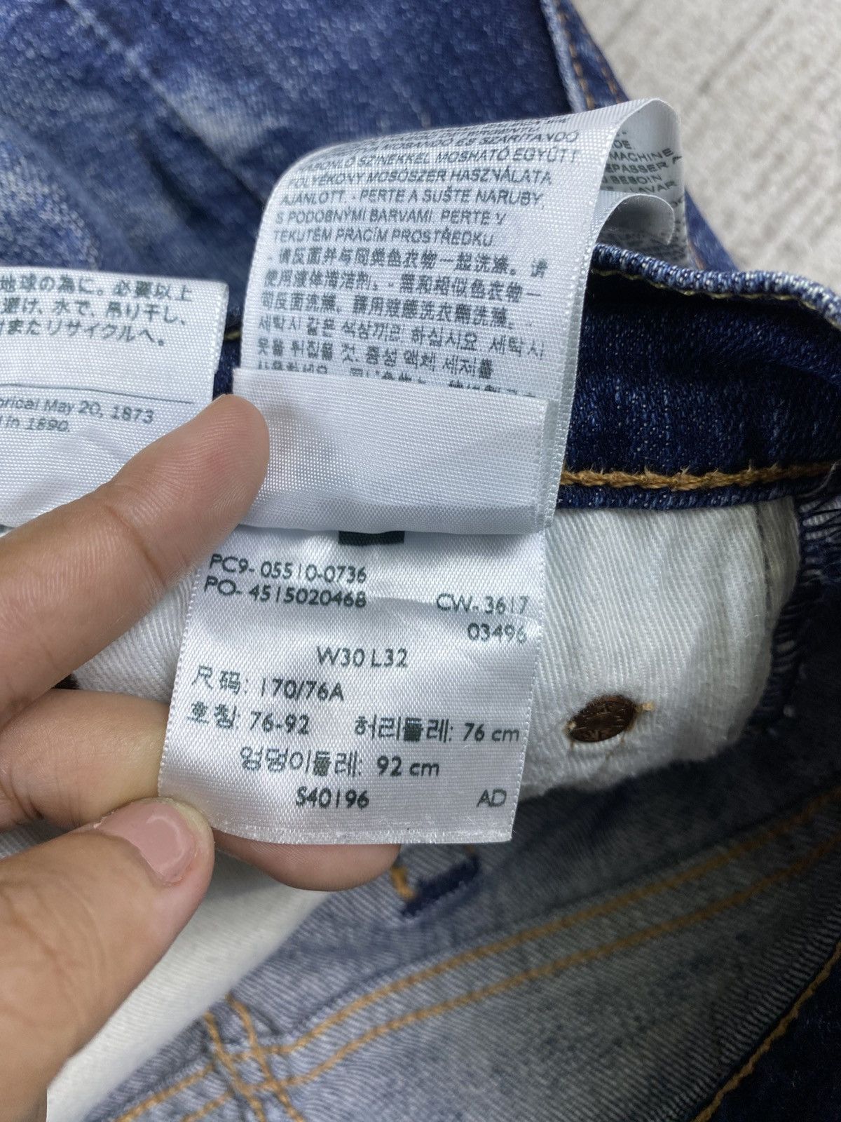 Levi's Vintage Levi’s 510 Denim Jeans Size US 30 / EU 46 - 17 Thumbnail