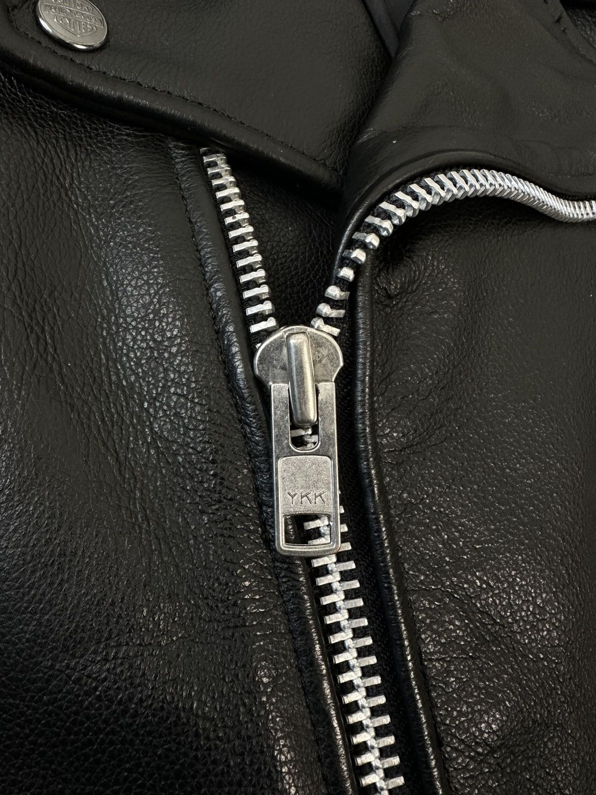 Genuine Leather × Harley Davidson Vintage Harley Davidson Oversized Leather Jacket Size US XL / EU 56 / 4 - 12 Thumbnail