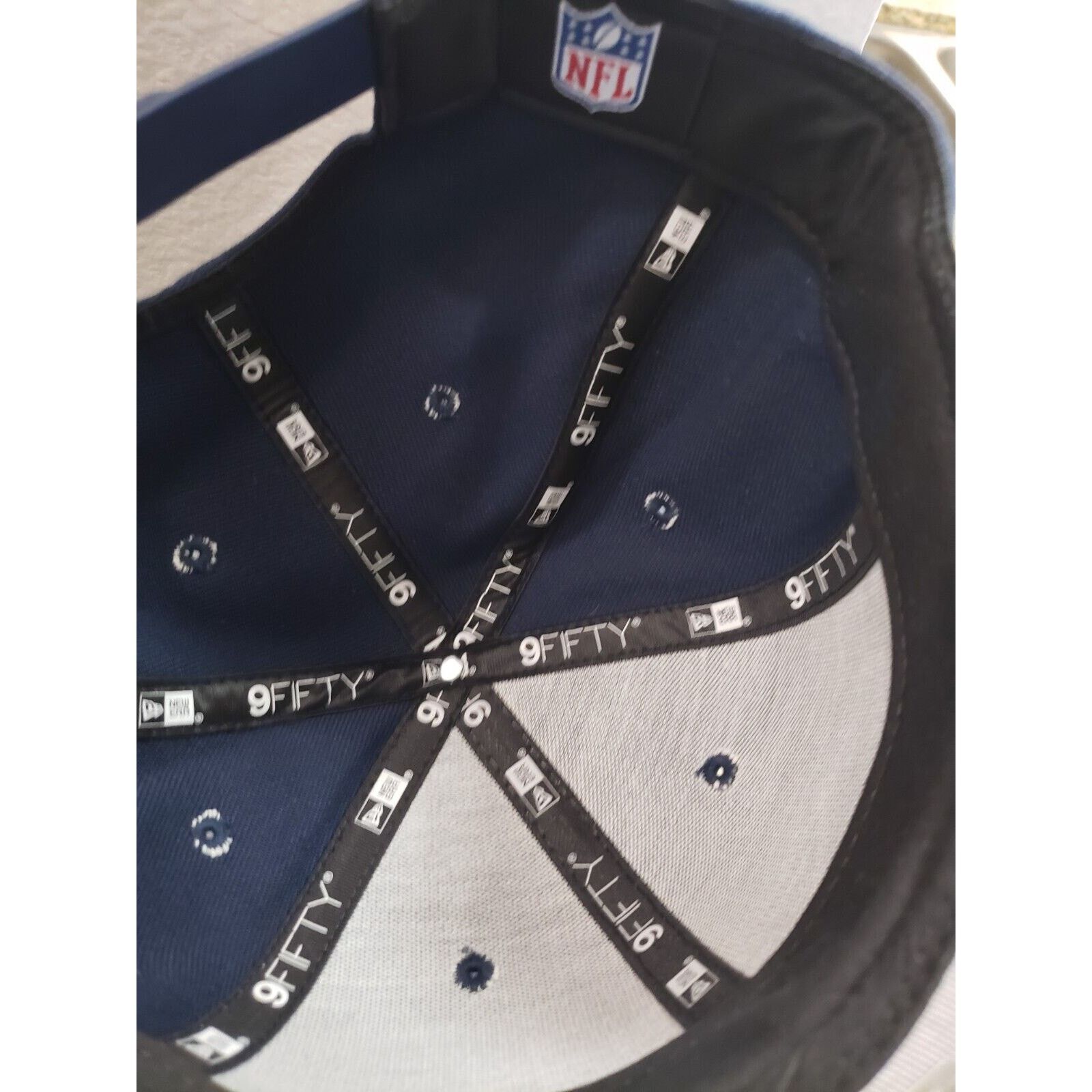 New Era Dallas Cowboys Hat Cap NFL Floral Snapback 950 Navy New Era Size ONE SIZE - 5 Thumbnail
