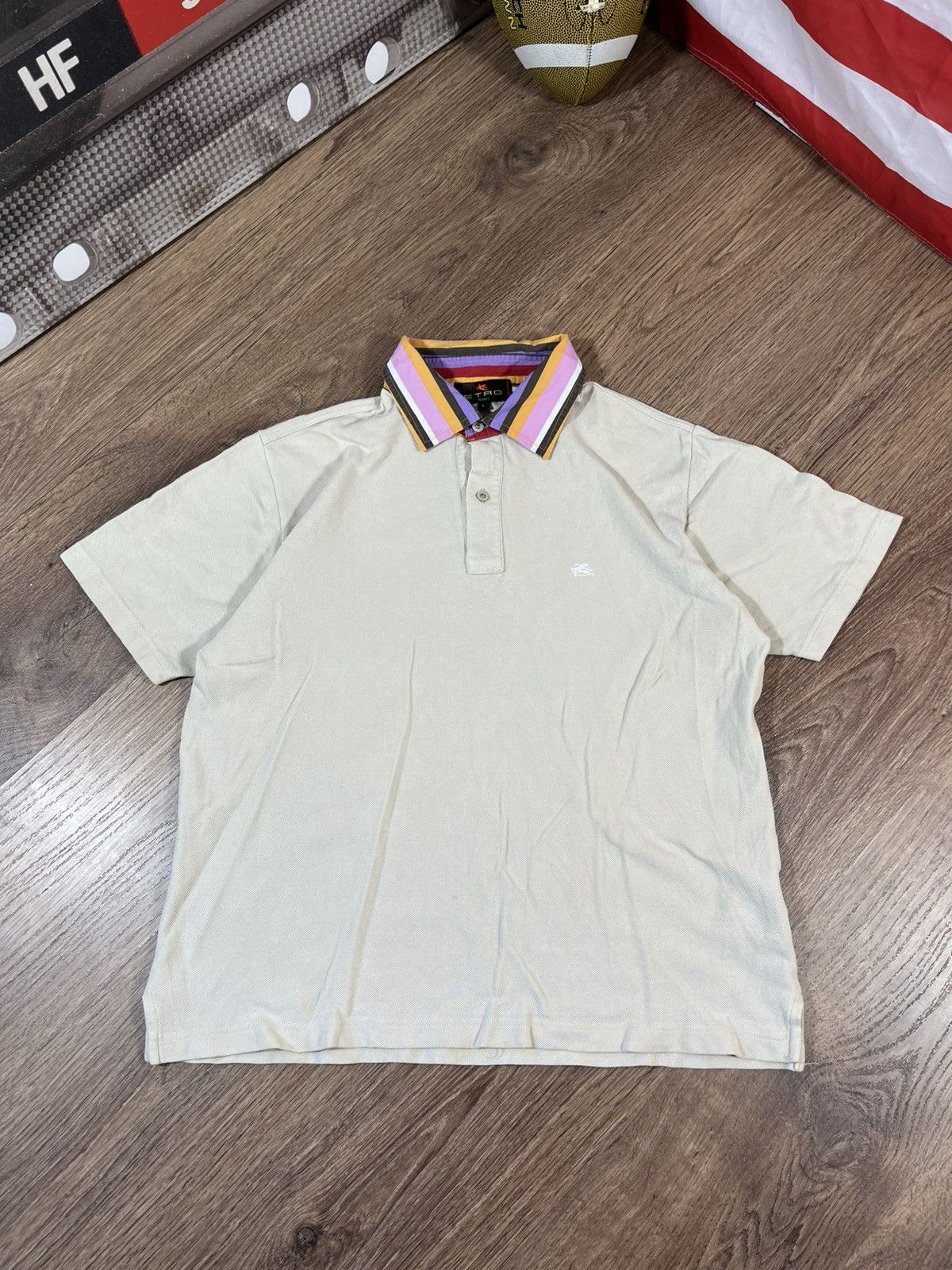 Etro Etro Milano Polo Shirt Size US L / EU 52-54 / 3 - 1 Thumbnail