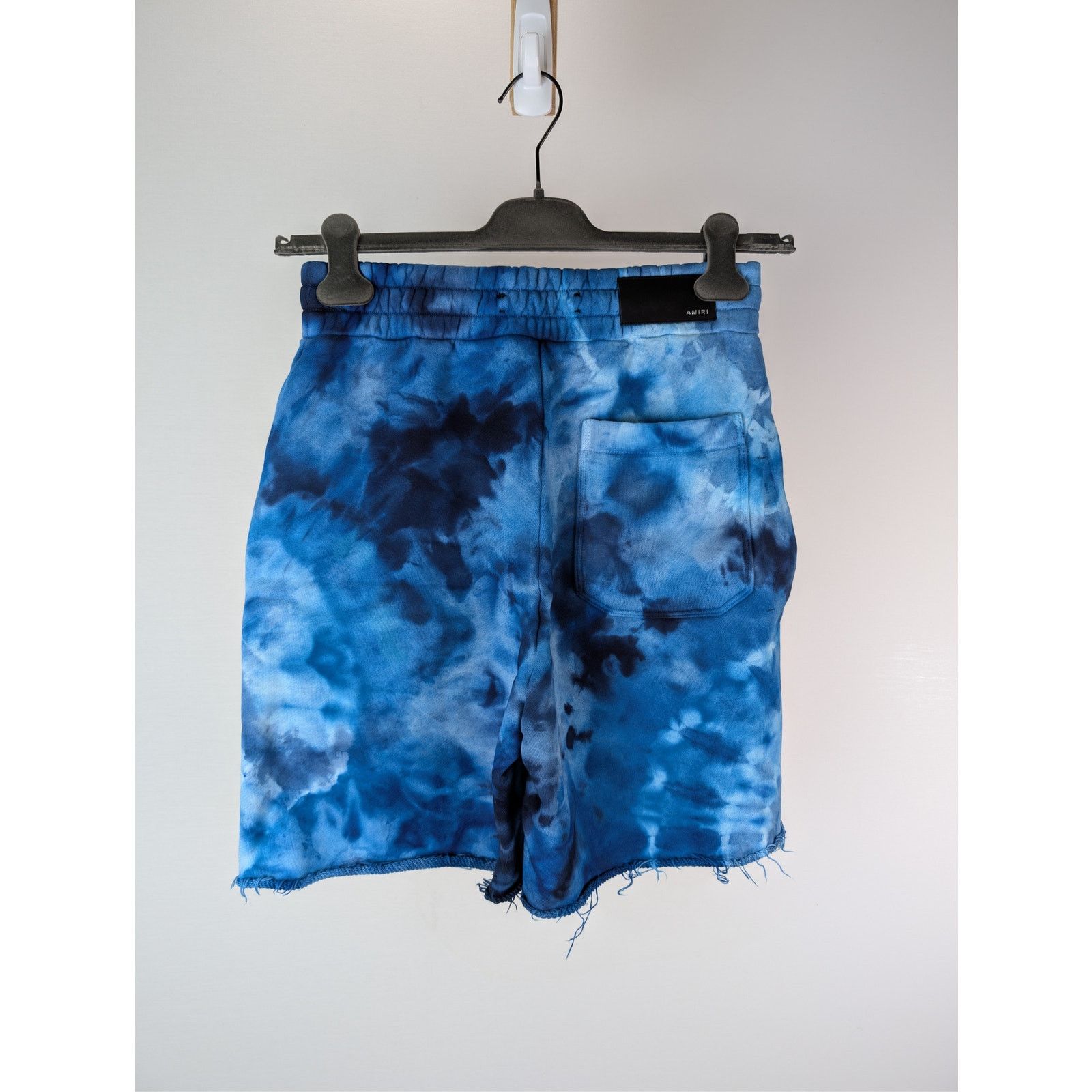 Amiri o1rshd1 Tie Dye MA Sweatshort Shorts in Blue XL Size US 36 / EU 52 - 15 Thumbnail