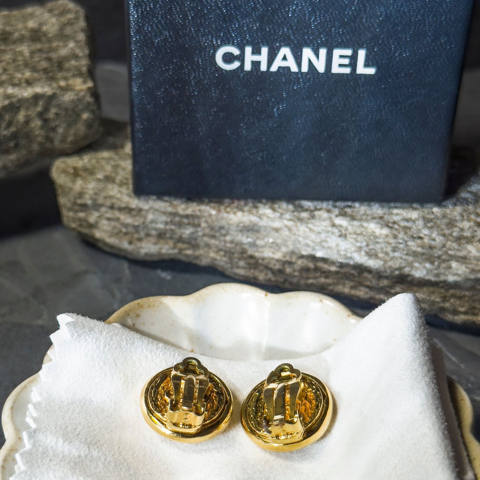 Chanel Vintage Chanel Karl Lagerfeld Era Earrings Size ONE SIZE - 7 Thumbnail