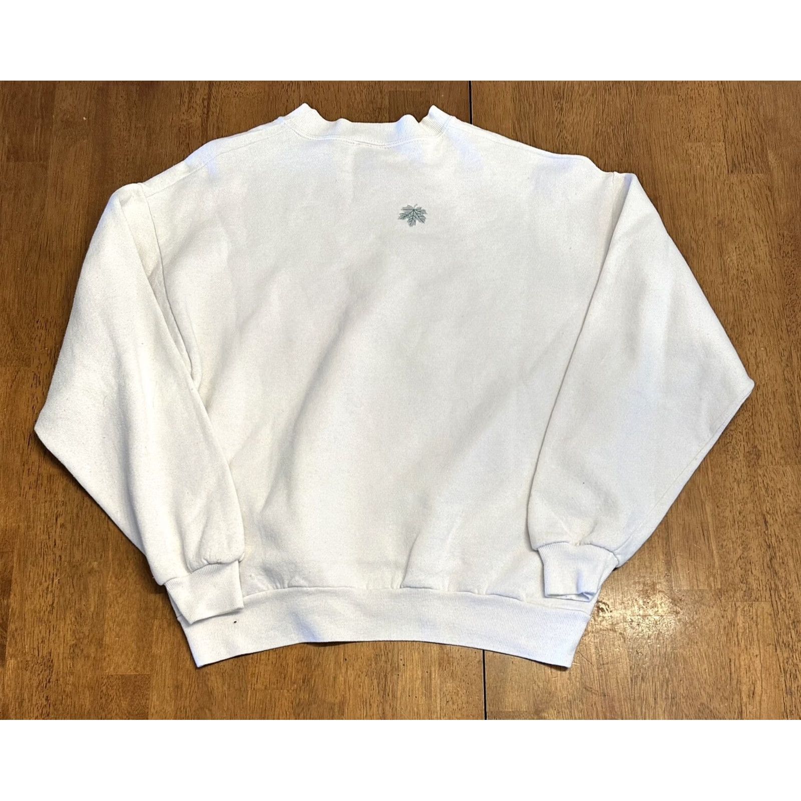 Jerzees VINTAGE Jerzees Sweatshirt Crew Neck Long Sleeve Fall Leaves Large Womens Size L / US 10 / IT 46 - 2 Thumbnail