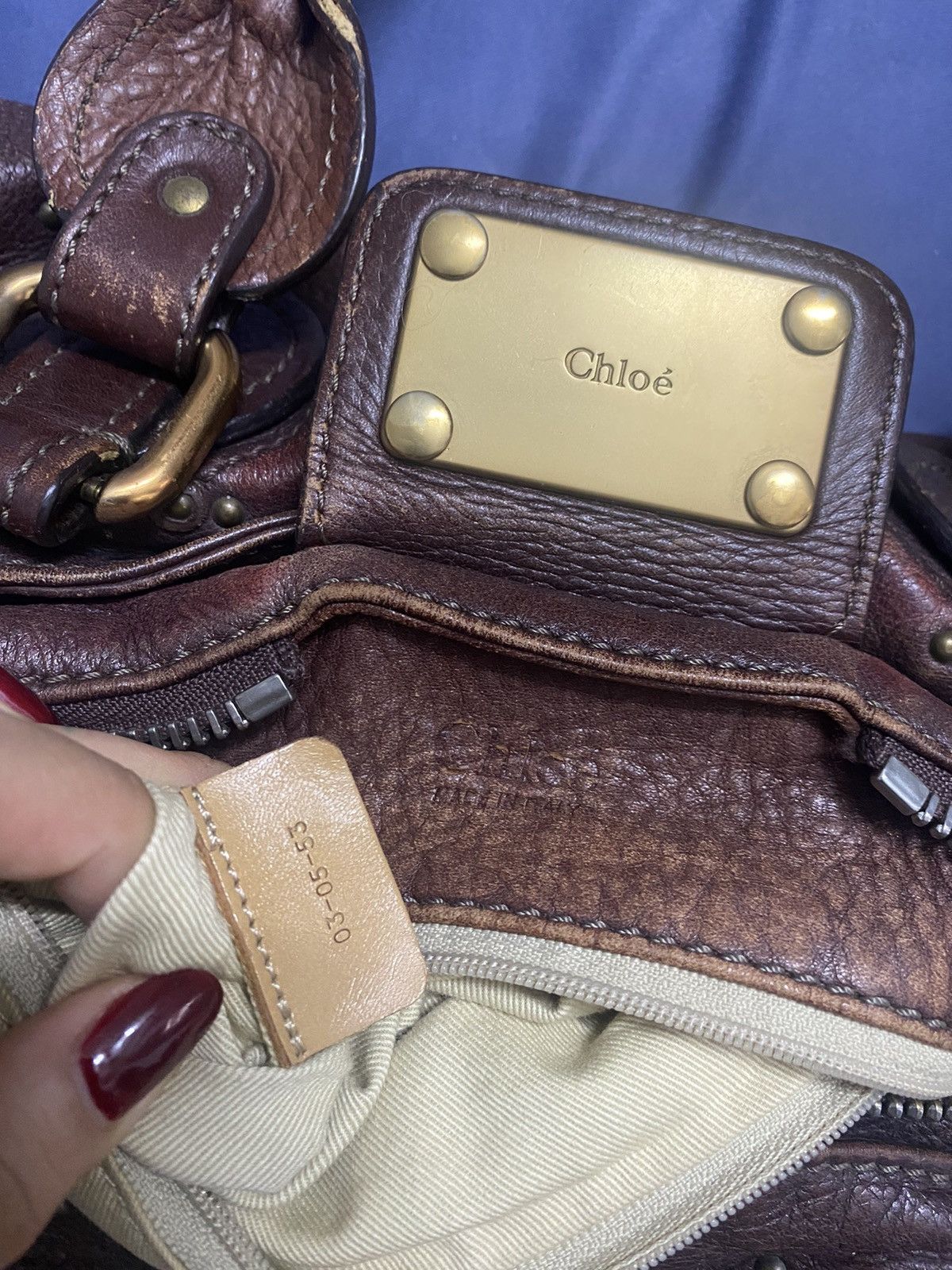 Chloe Chloé Paddington Bag Dark Brown Size ONE SIZE - 5 Thumbnail