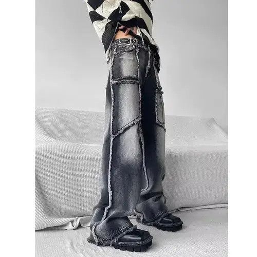 VIBE Men's Gothic Baggy Jeans Size US 32 / EU 48 - 5 Thumbnail