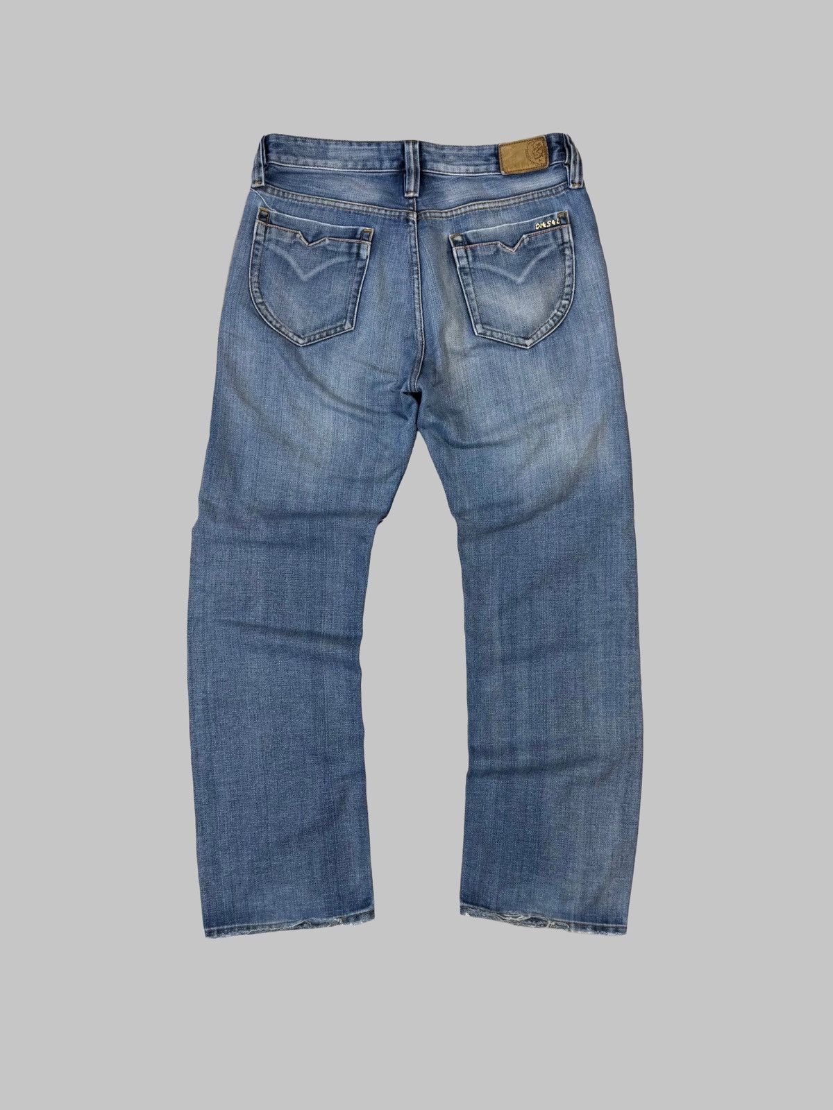 Diesel Vintage Diesel Jeans Distressed Faded Flared Wide Baggy Y2K Size US 34 / EU 50 - 1 Thumbnail