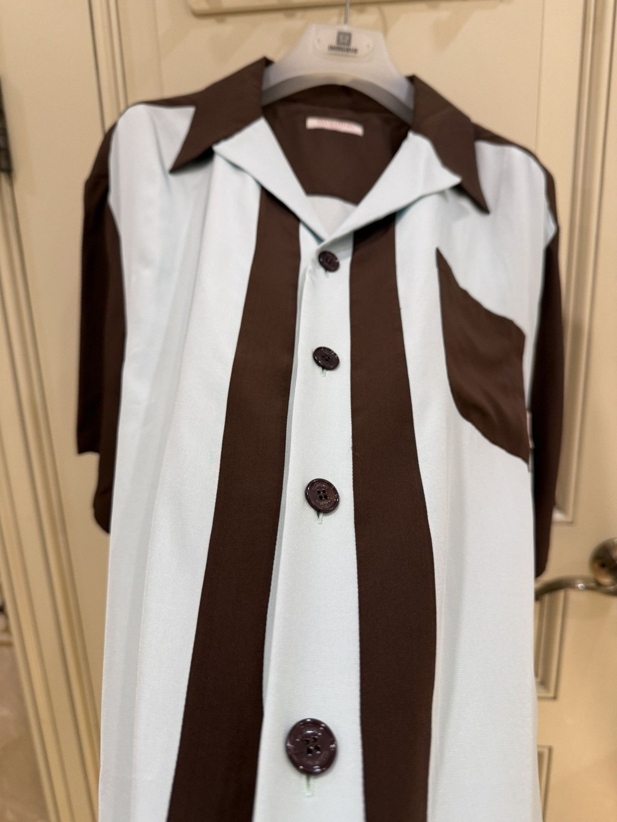 Valentino silk bowling shirt size46 Size US S / EU 44-46 / 1 - 12 Thumbnail