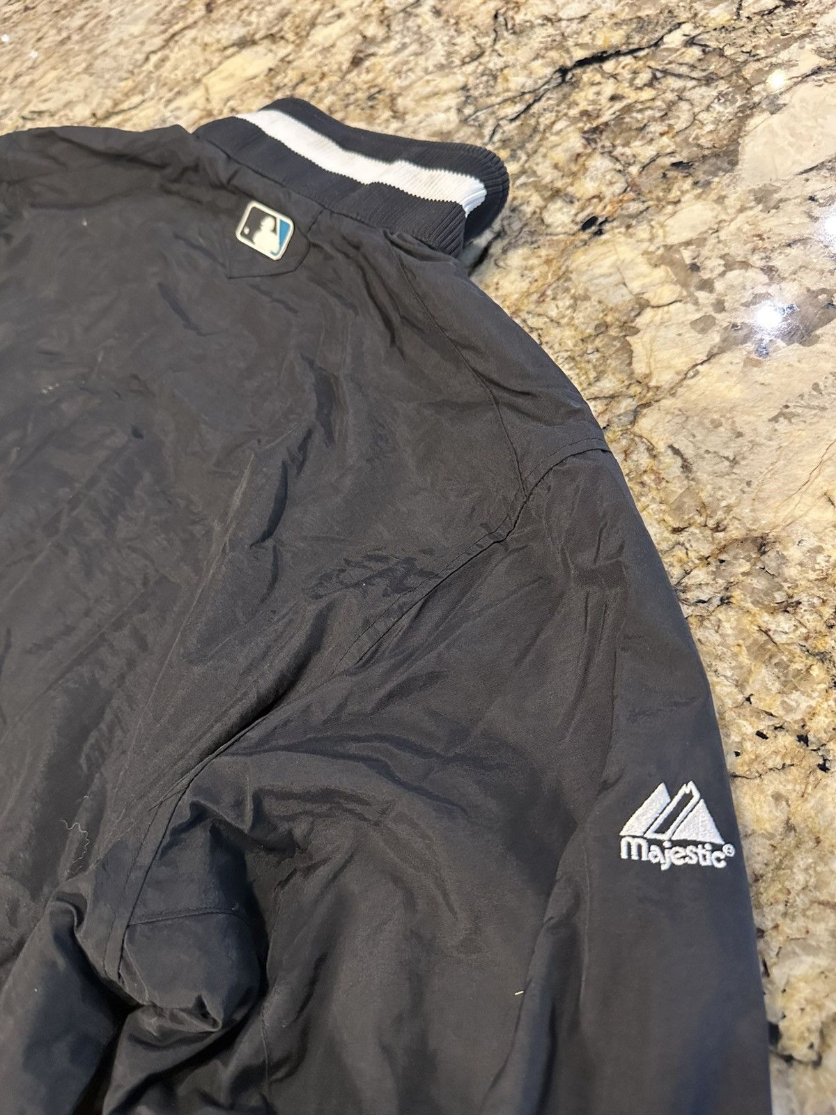 MLB × Majestic Miami Marlins Jacket Size US XL / EU 56 / 4 - 10 Thumbnail