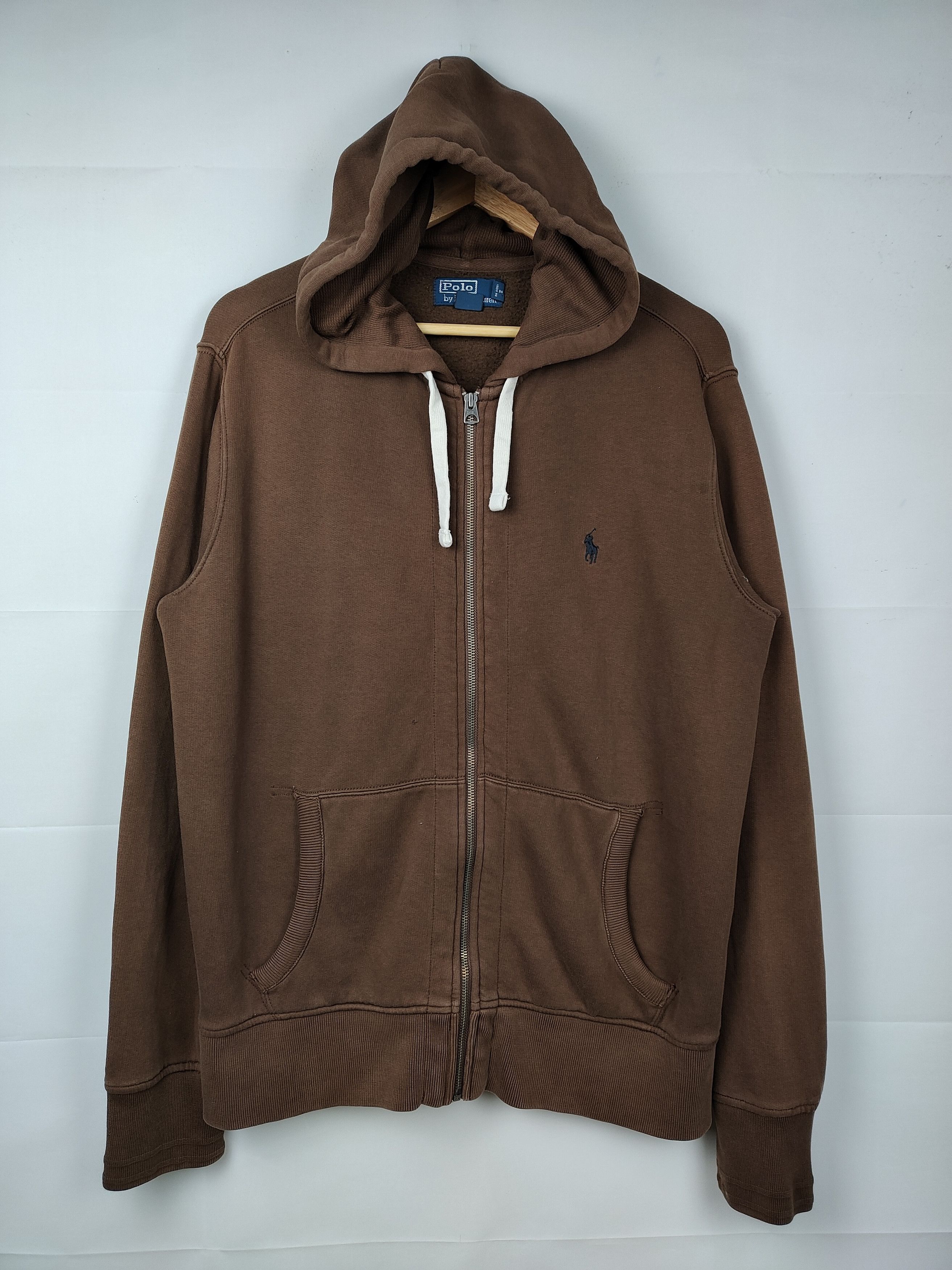Polo Ralph Lauren × Vintage Vintage Polo Ralph Lauren Zipper Hoodie Sweatshirt Size US L / EU 52-54 / 3 - 1 Thumbnail