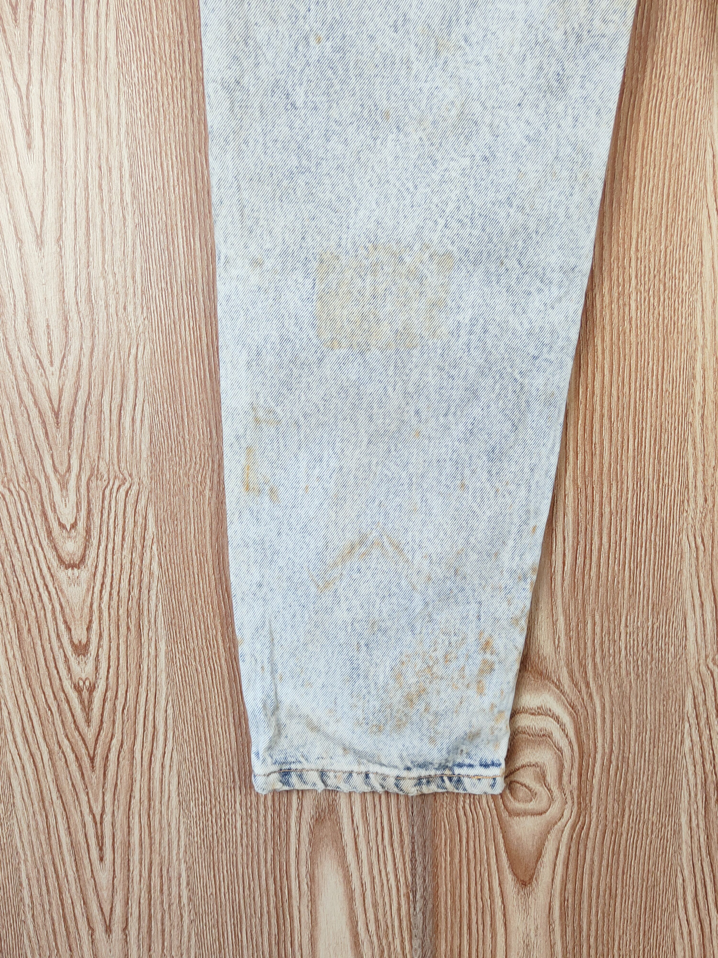 Edwin Edwin vintage Blue Distressed Ripped Jeans #W602 Size 30" / US 8 / IT 44 - 10 Thumbnail