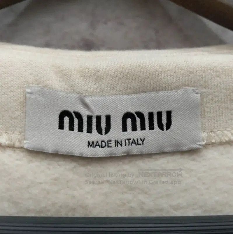 Miu Miu Miu Miu Women's Cotton Short Sleeve Top . Size M / US 6-8 / IT 42-44 - 4 Thumbnail