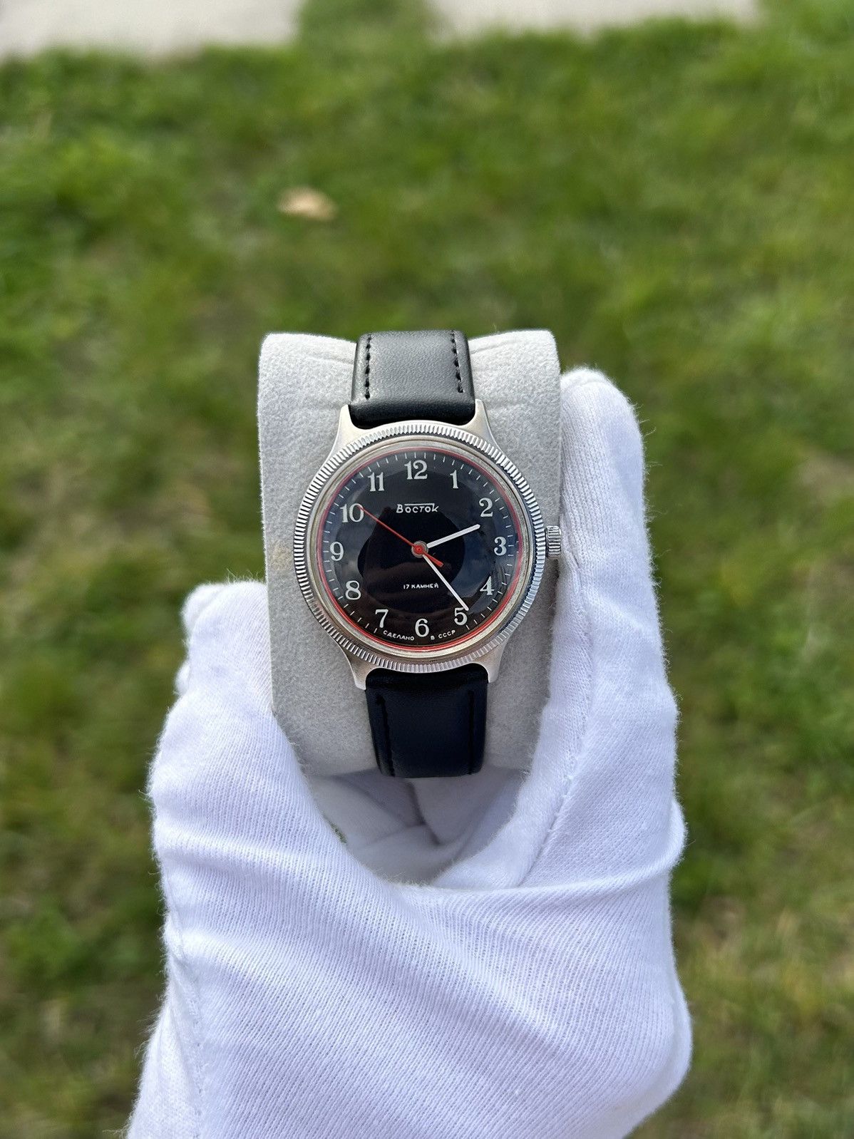 Vintage Vintage Watch Vostok USSR Soviet Mechanical Wristwatch 1980s Size ONE SIZE - 10 Thumbnail