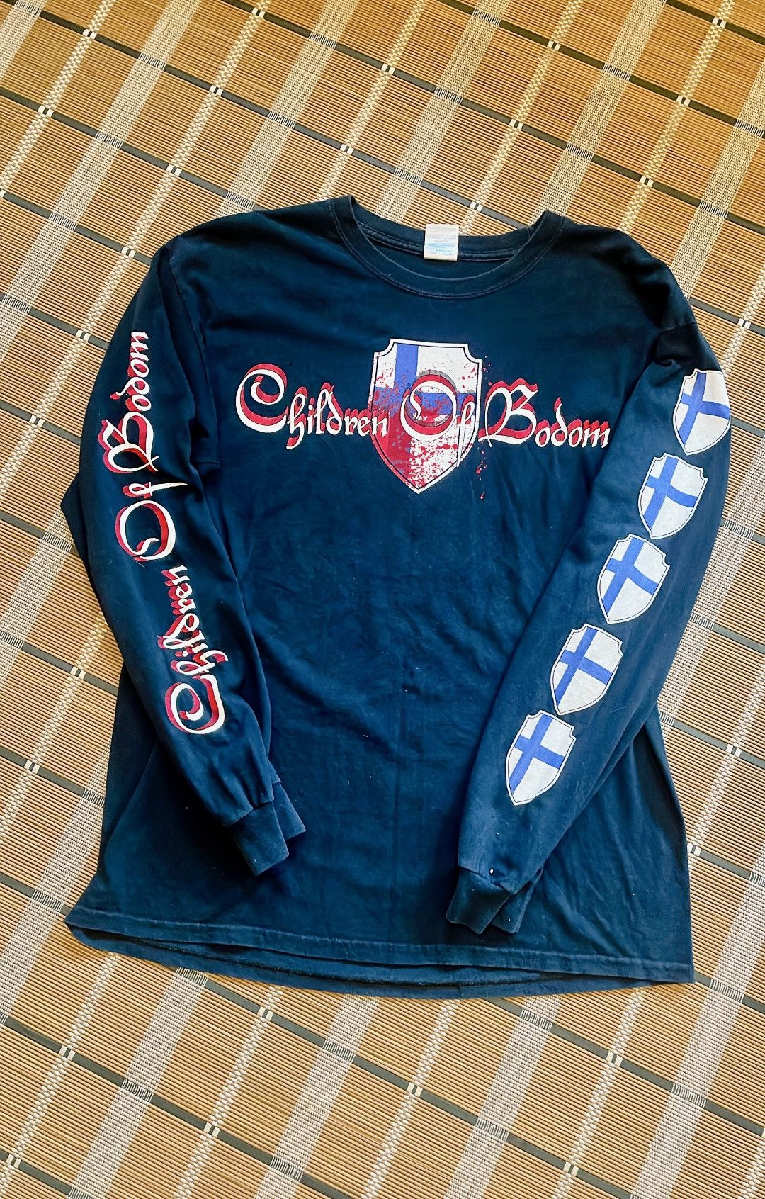 Band Tees × Vintage VTG90’s Children Of Bodom Longsleeve Size US L / EU 52-54 / 3 - 1 Thumbnail
