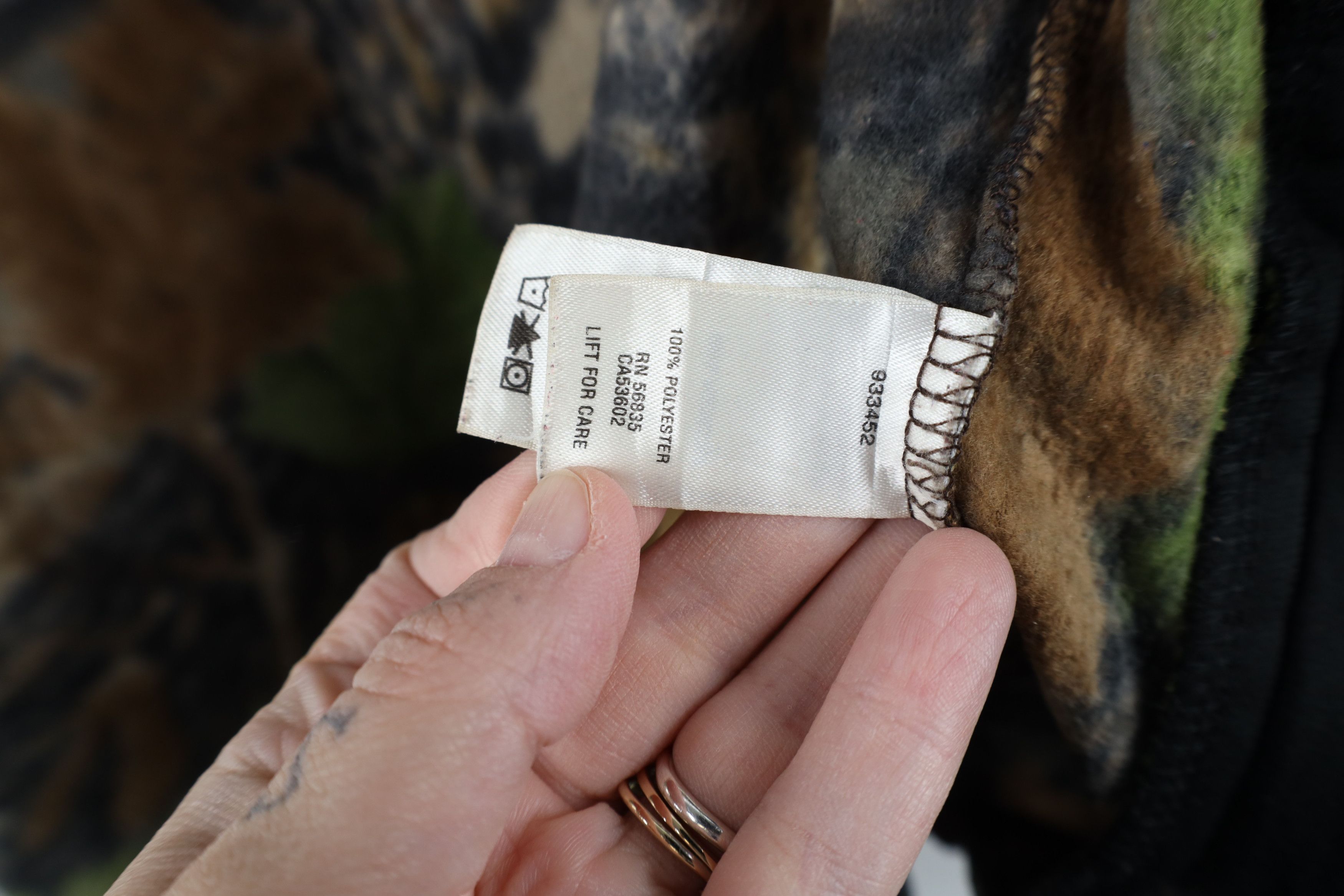 Cabelas Vintage Cabelas Spell Out Camouflage Full Zip Fleece Jacket Size US M / EU 48-50 / 2 - 10 Thumbnail