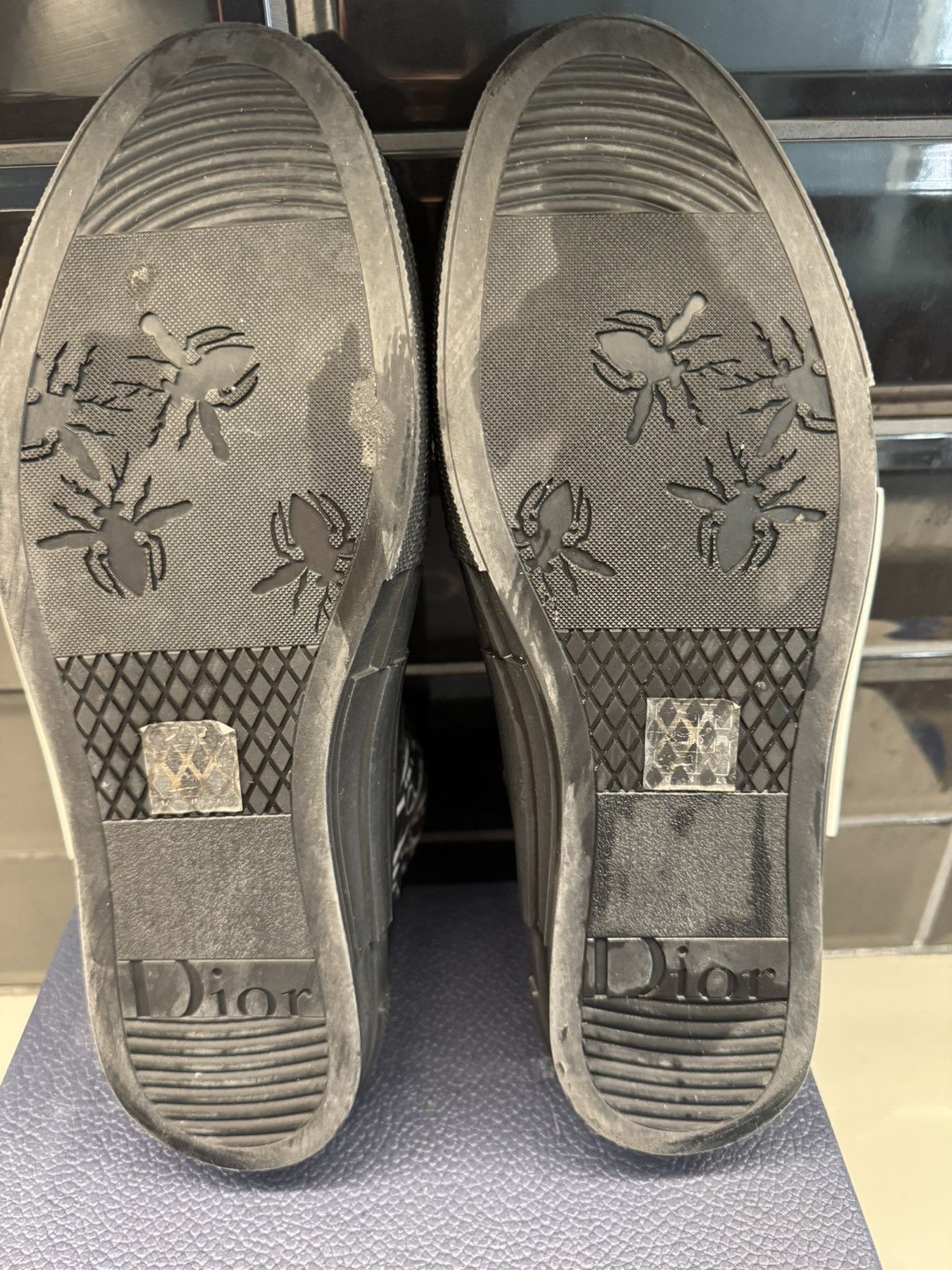 Dior Dior B23 Kim Jones High-Top – Oblique Black – Size 13 Size US 13 / EU 46 - 5 Thumbnail