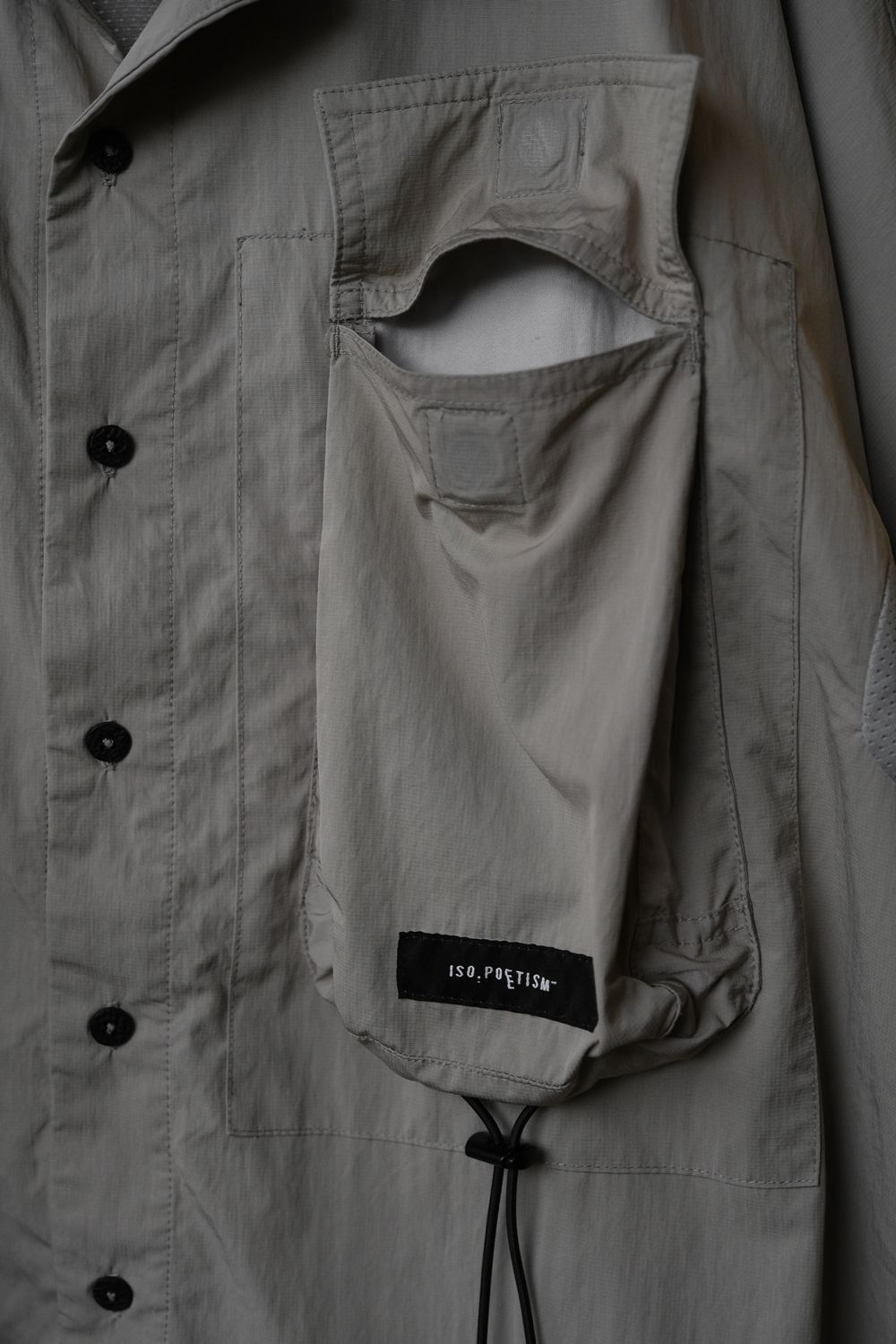 Other ISO. POETISM Anzin Box Chest Pocket Tech Shirt Size US L / EU 52-54 / 3 - 5 Thumbnail