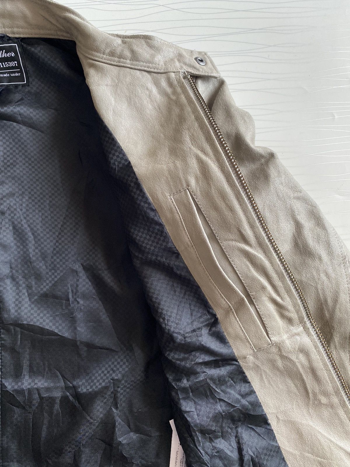 14th Addiction × Japanese Brand × Uniqlo Vintage Neo Leather Motorcyle Jacket Size US M / EU 48-50 / 2 - 18 Thumbnail