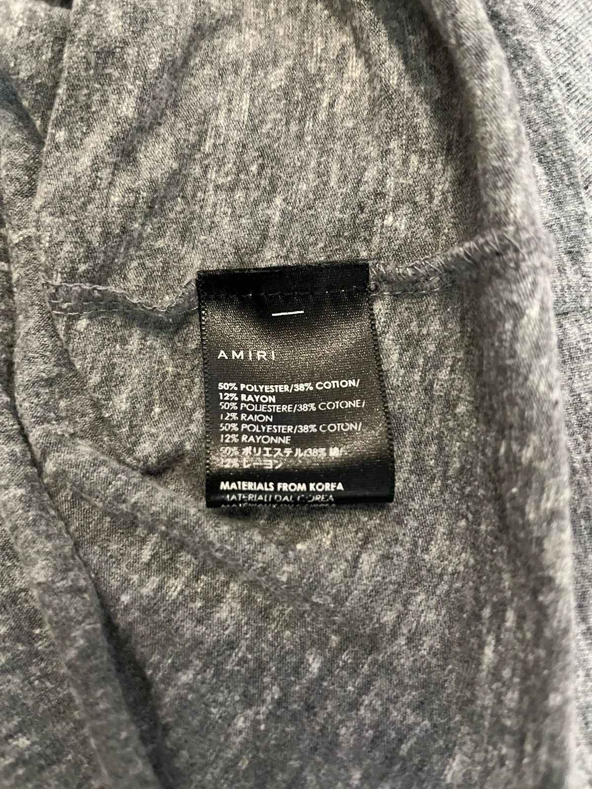 Amiri 💠Amiri💠 LOGO TSHIRT (L) Size US L / EU 52-54 / 3 - 5 Thumbnail