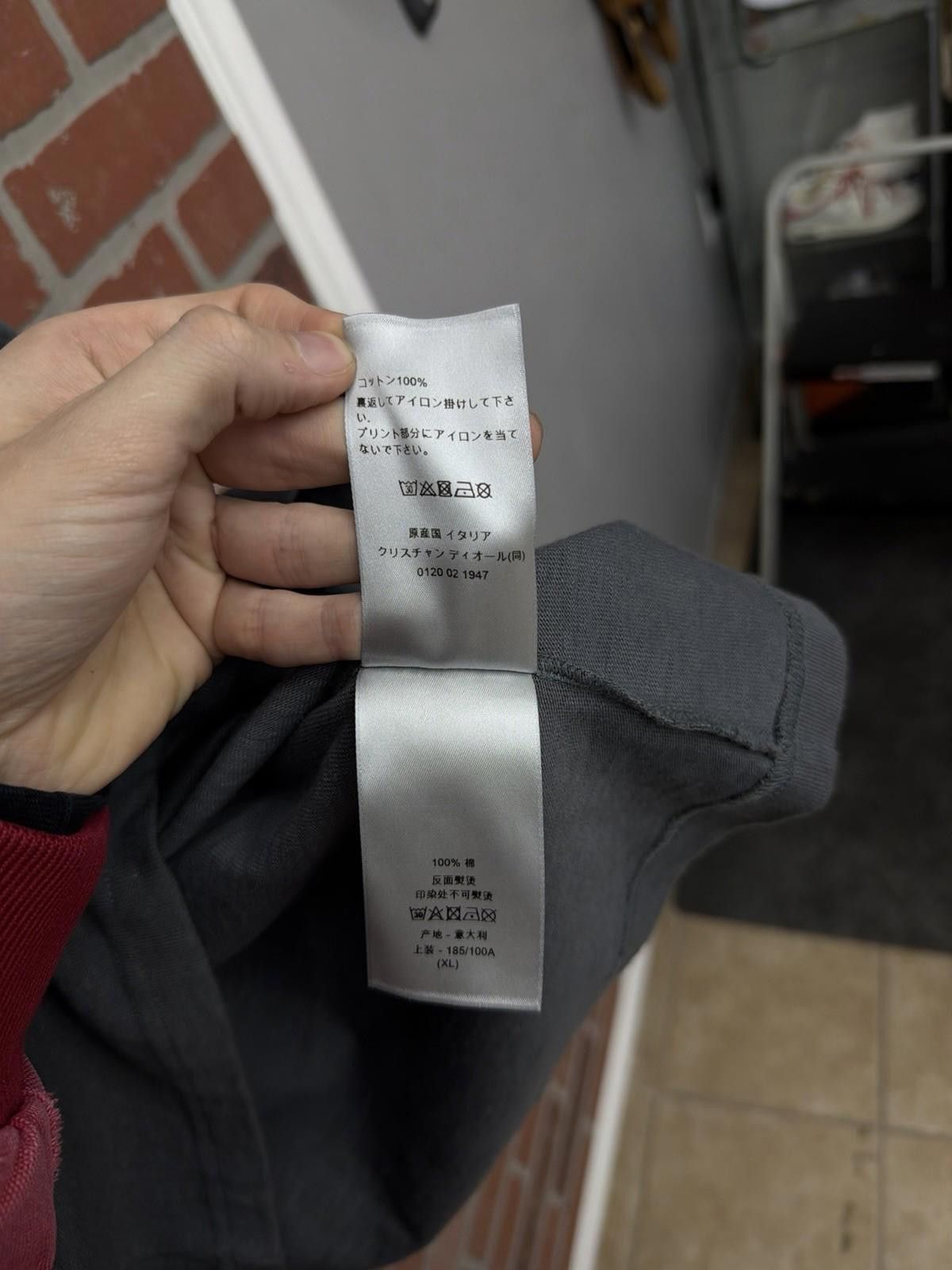 Dior Dior Grey Tee Shirt Men’s Size (XL) $950 Retail Authentic Size US XL / EU 56 / 4 - 11 Thumbnail