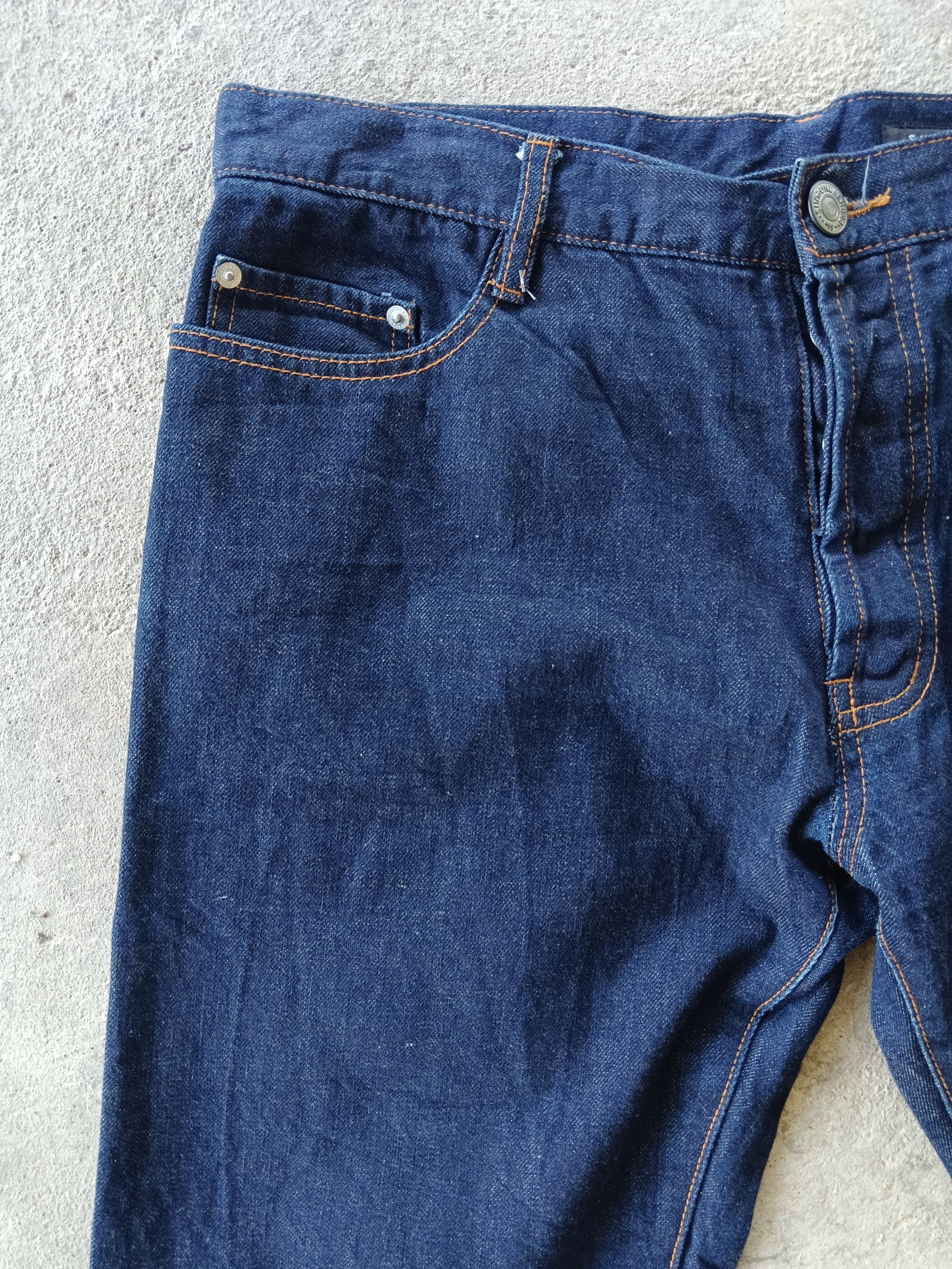 Issey Miyake Sunaokuwahara By Issey Miyake Buckle Back Jeans Size US 35 - 7 Thumbnail