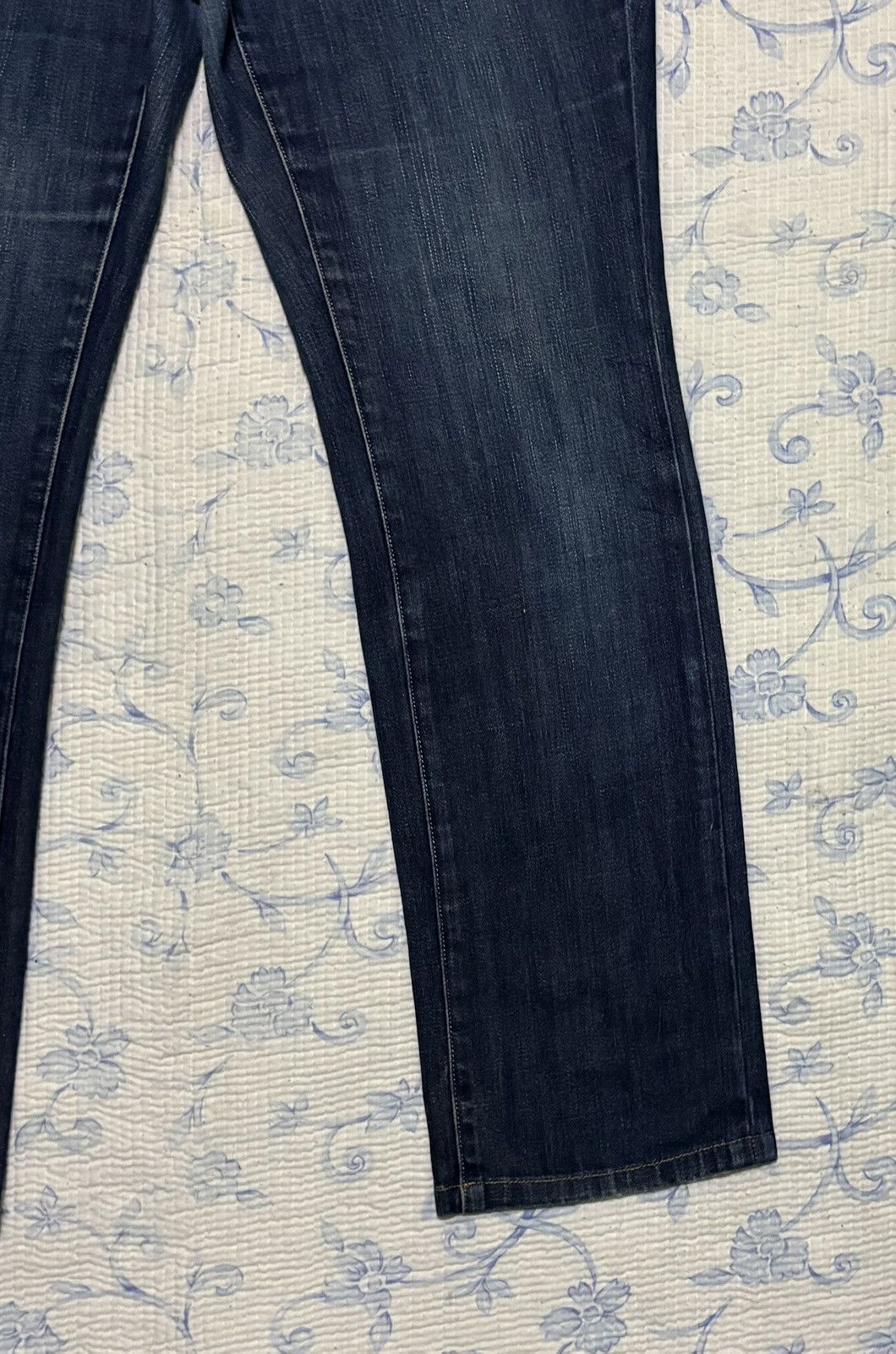 Burberry Burberry Denim Jeans Slim Straight Dark Wash Size US 32 / EU 48 - 7 Thumbnail