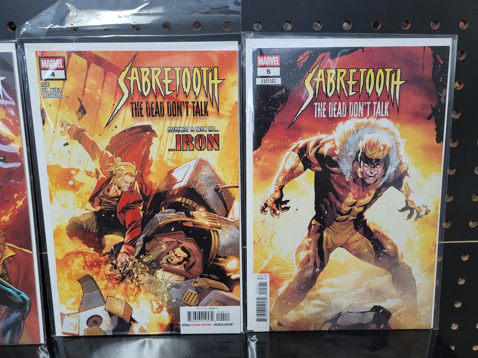 Marvel Comics Five-issue set of Sabretooth The Dead Don't Talk (2024-2025) Size ONE SIZE - 4 Thumbnail