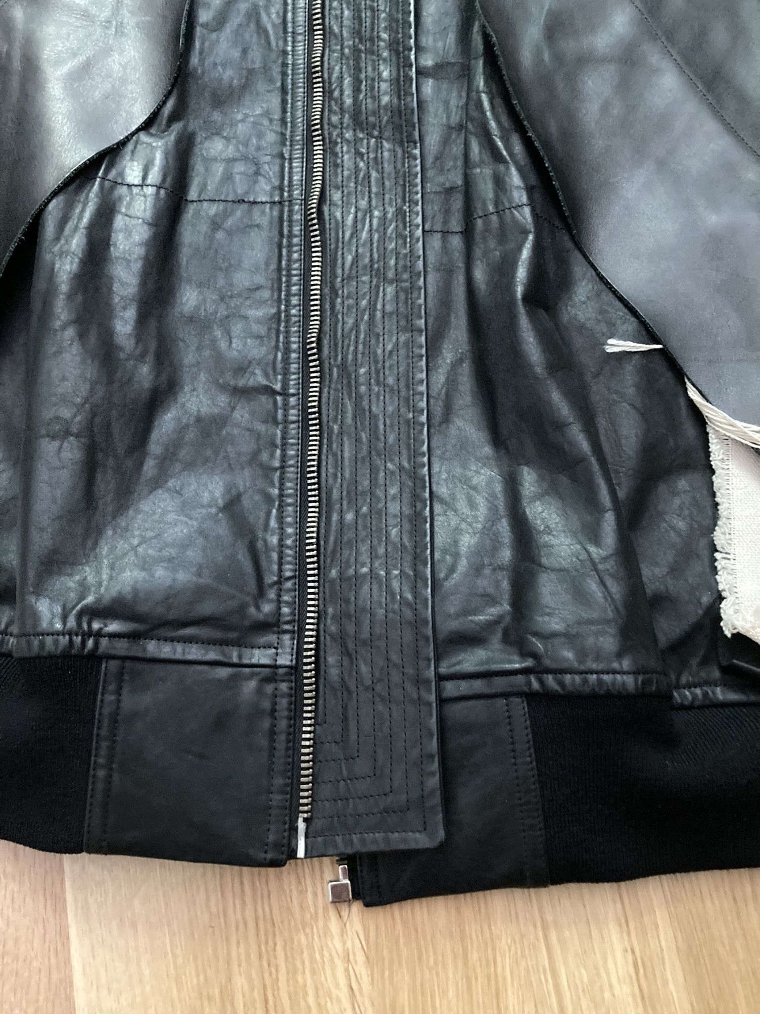 Rick Owens Runway S/S 16 "CYCLOPS" Patchwork Bomber Jacket Rick Owens Size US M / EU 48-50 / 2 - 15 Thumbnail