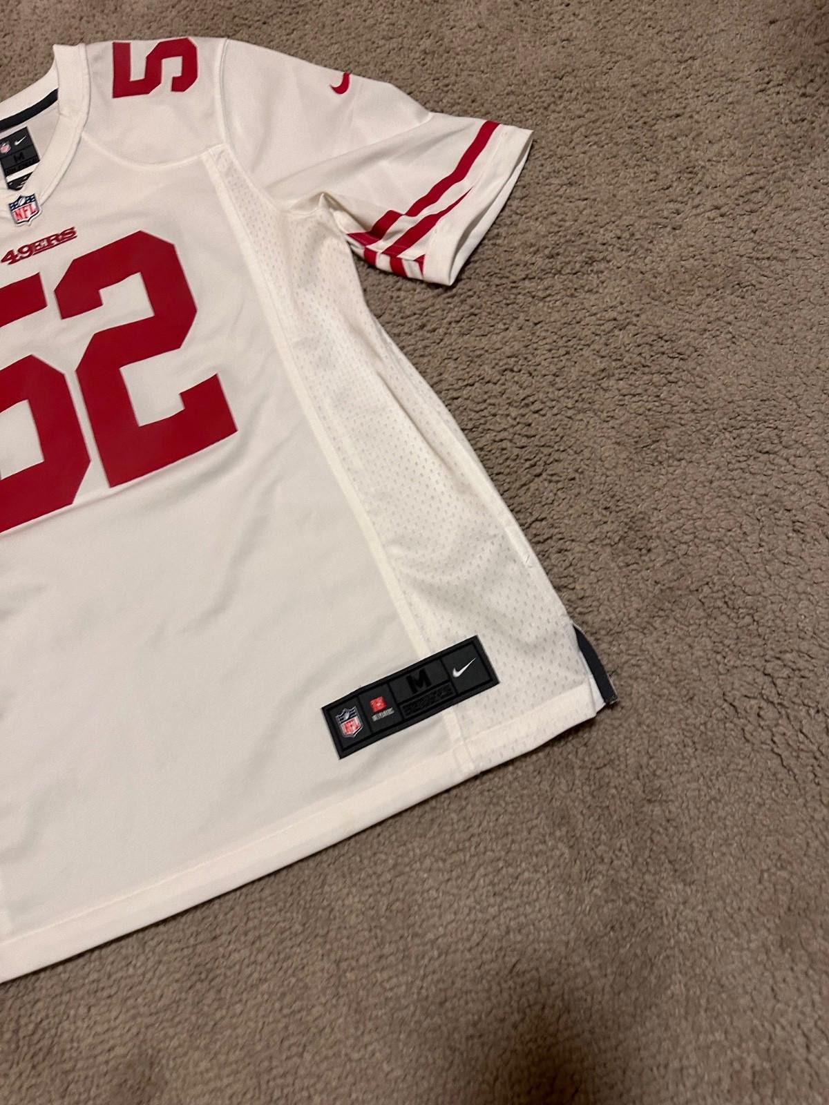 Nike Onfield Patrick Willis #52 San Francisco 49ers NFL Jersey Size ONE SIZE - 2 Thumbnail