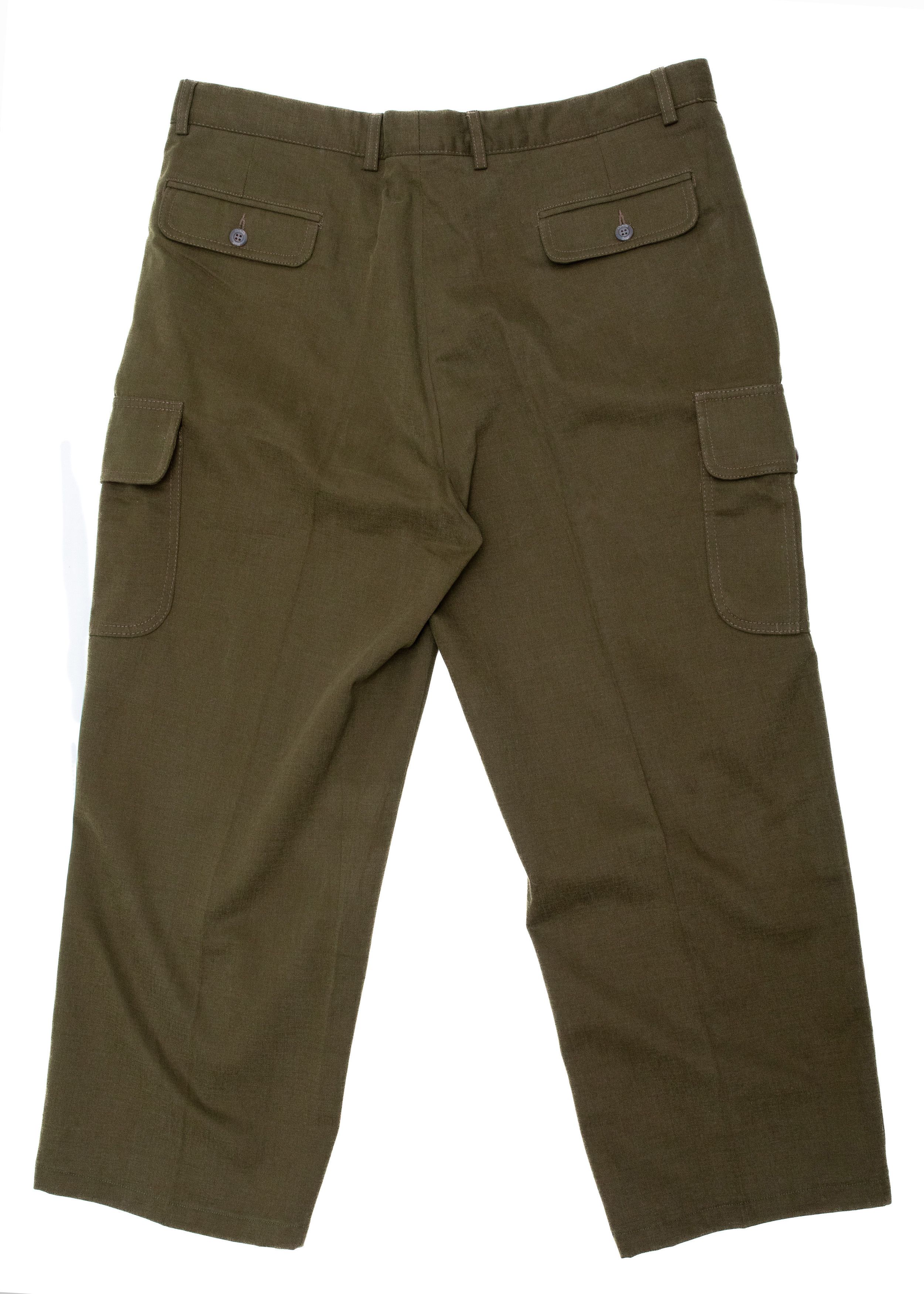 Beretta BERETTA SPORT Chunky Cargo Trousers Size US 38 / EU 54 - 2 Thumbnail