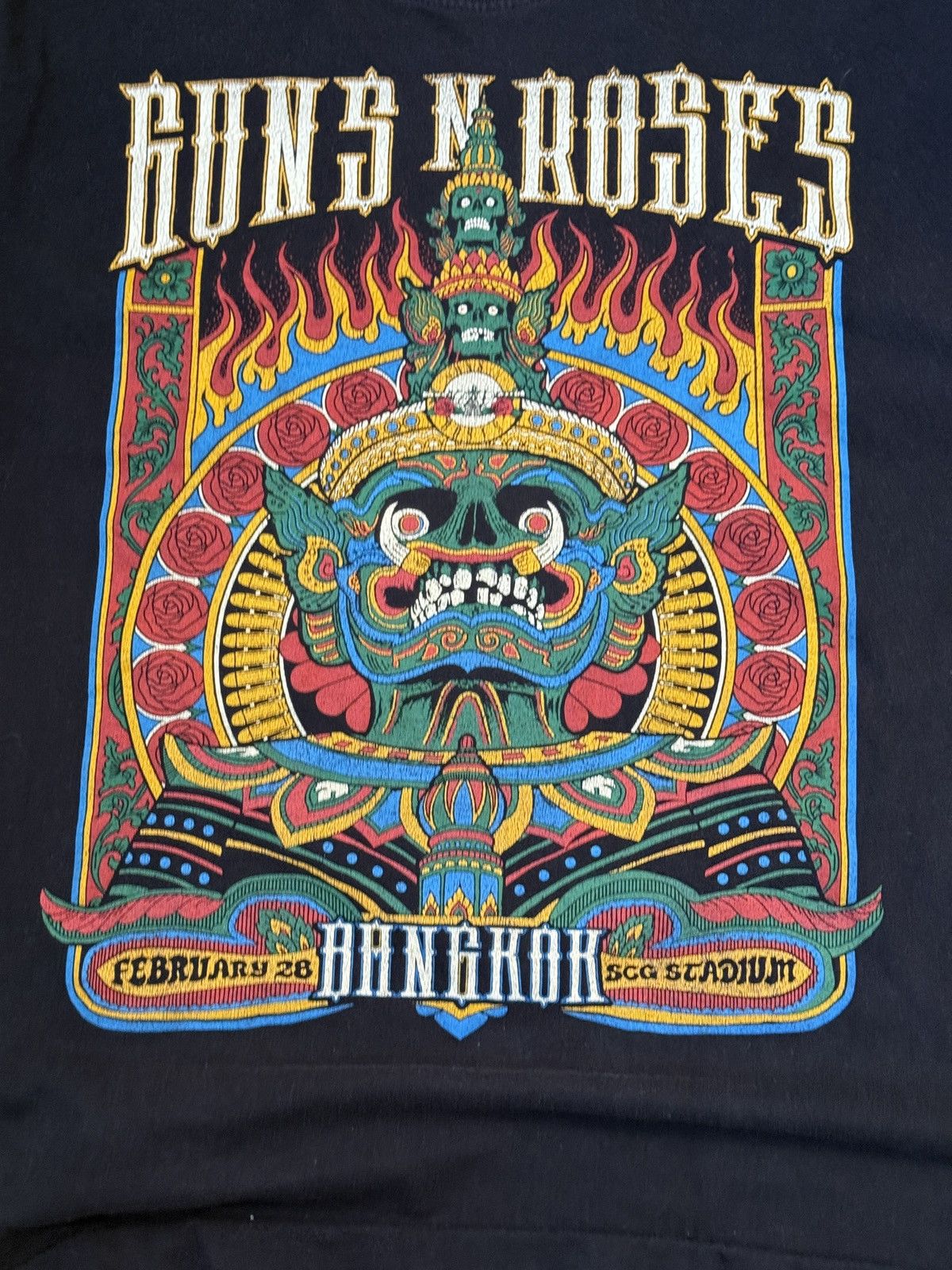 Guns N' Roses Guns N Roses T shirt Bangkok Rare T shirt Size US L / EU 52-54 / 3 - 4 Thumbnail