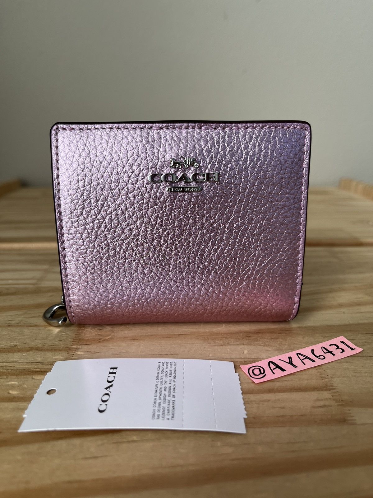 image of Coach Wallet in Lilac, Women's