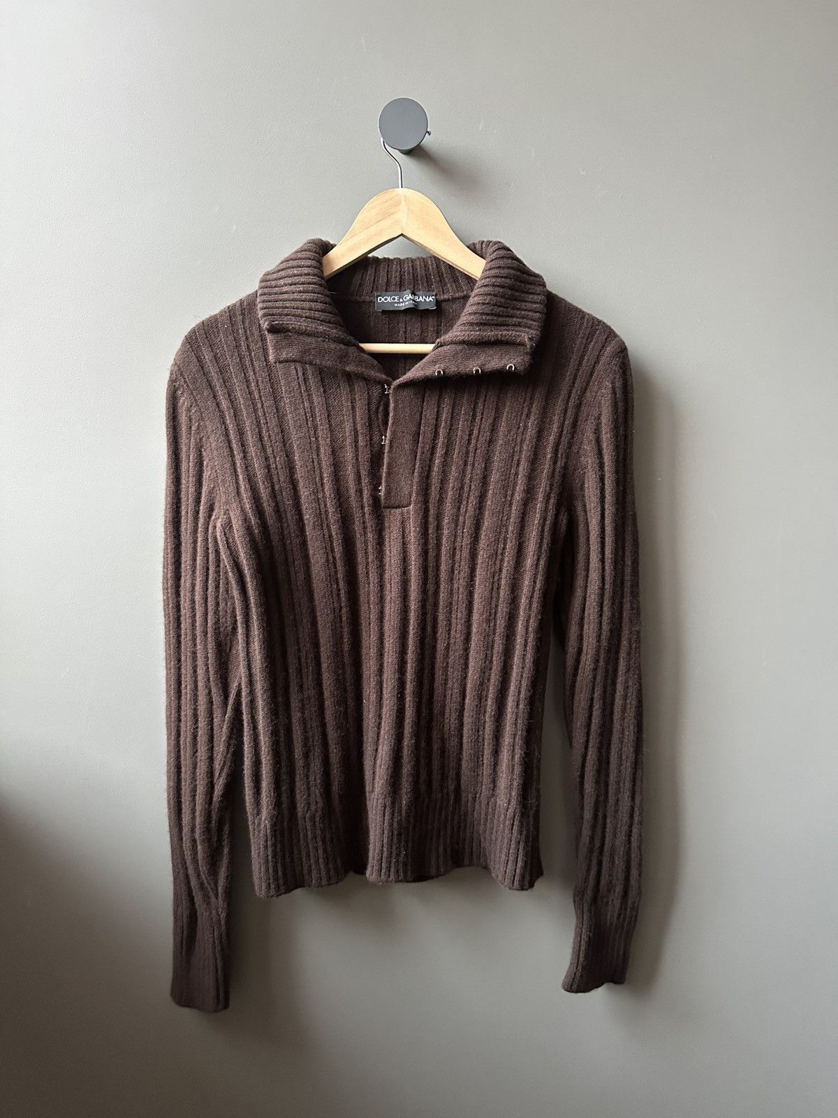 Dolce & Gabbana Dolce & Gabbana Knit Lana Wool Sweater Size 46 Size L / US 10 / IT 46 - 1 Thumbnail